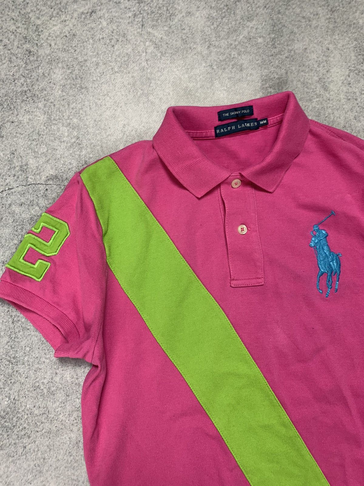Ralph Lauren Vintage Polo Ralph Lauren Rugby Racing shirt 3 Size M / US 6-8 / IT 42-44 - 2 Thumbnail