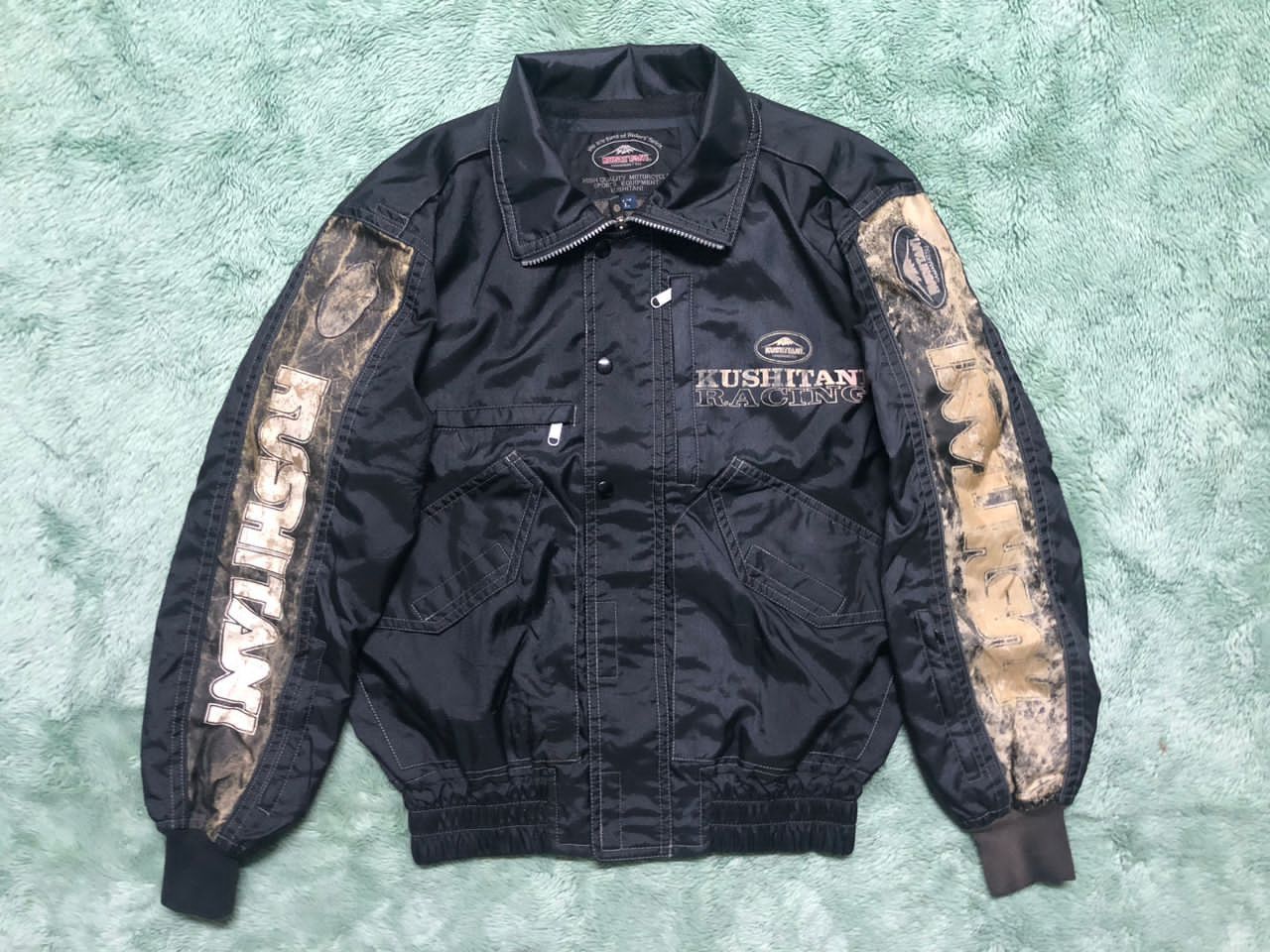 VINTAGE KUSHITANI HAMAMATSU NYLON JACKET FADED