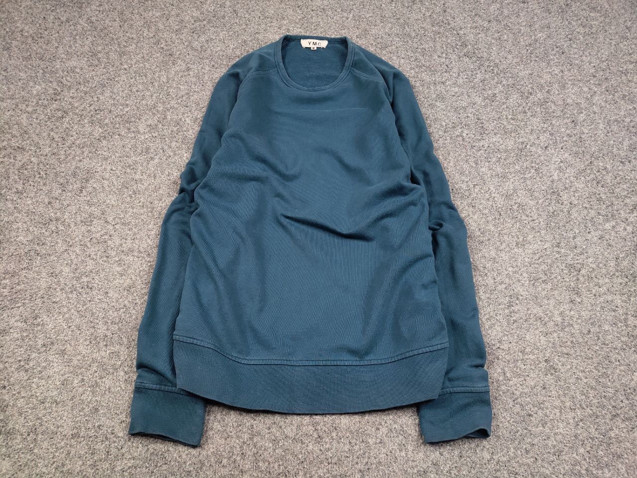 YMC You Must Create Designer Classic Crew Chek Sweatshirt