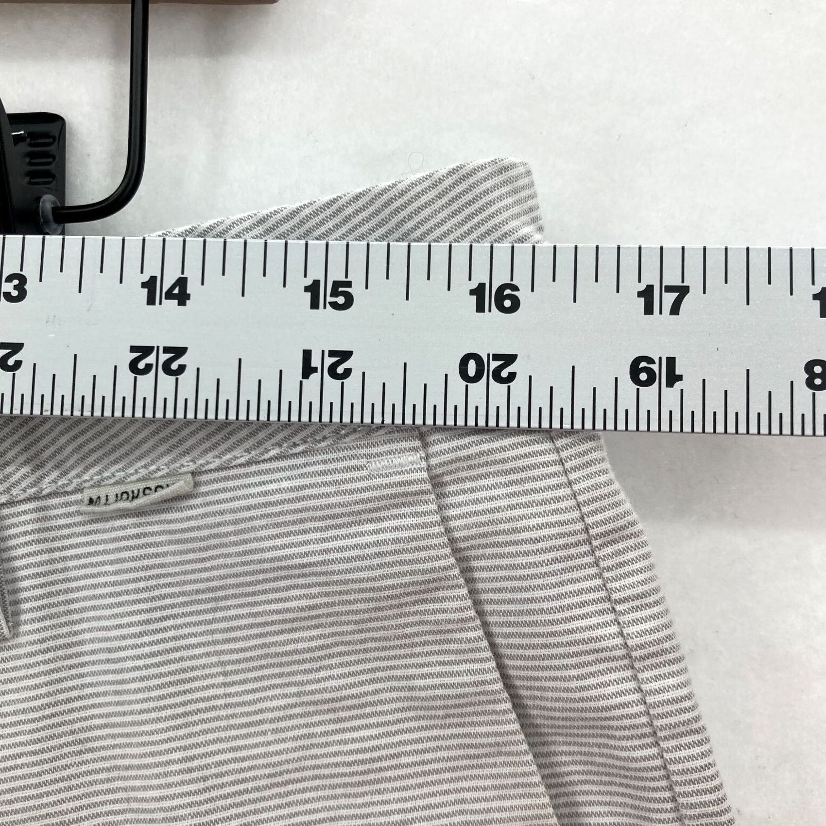 Vintage Linksoul Golf Shorts Mens 32 Gray Striped Performance Stretch Fabric Outdoors Size US 32 / EU 48 - 3 Thumbnail