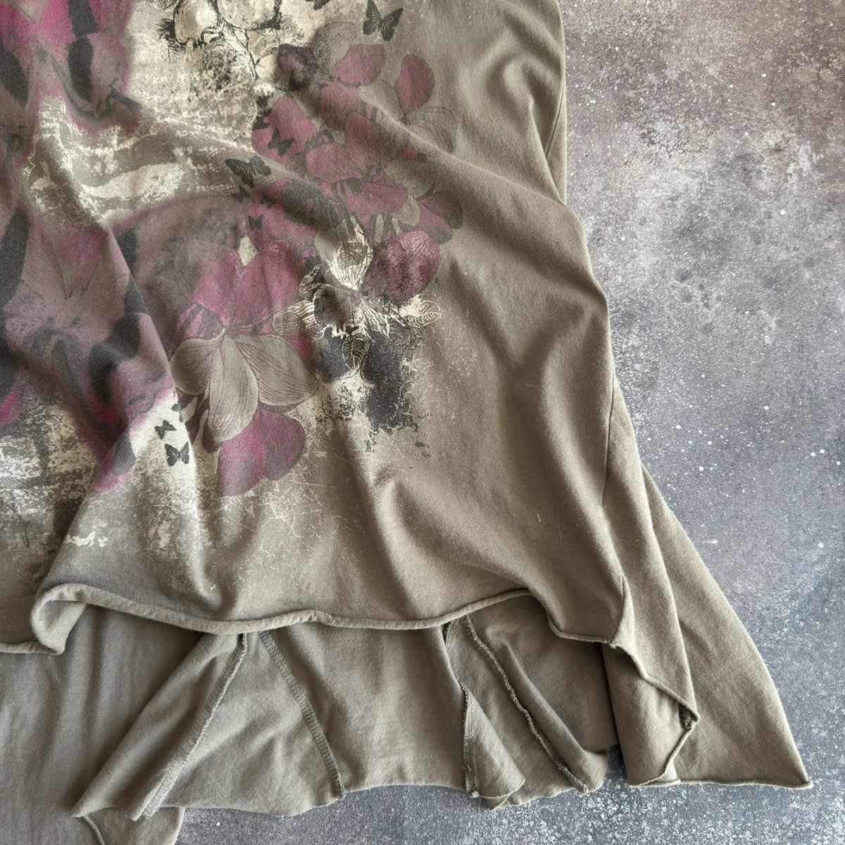 Hysteric Glamour Amazing Y2K Asymmetric T-Shirt / Dress Size M / US 6-8 / IT 42-44 - 6 Thumbnail