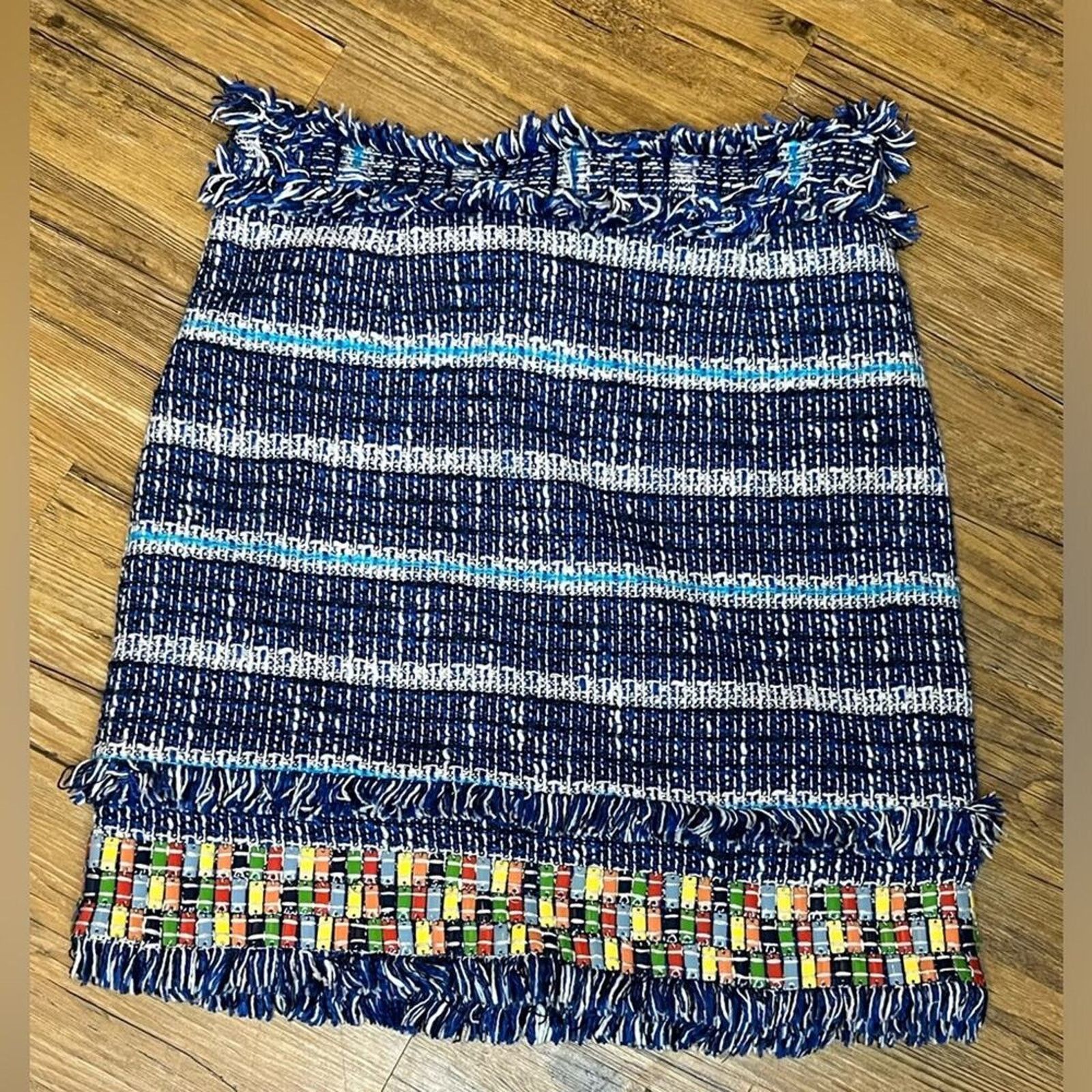 Tory Burch Preloved- Tory Burch - Normandy Blue Nora Sz 6 Size 28" / US 6 / IT 42 - 5 Thumbnail