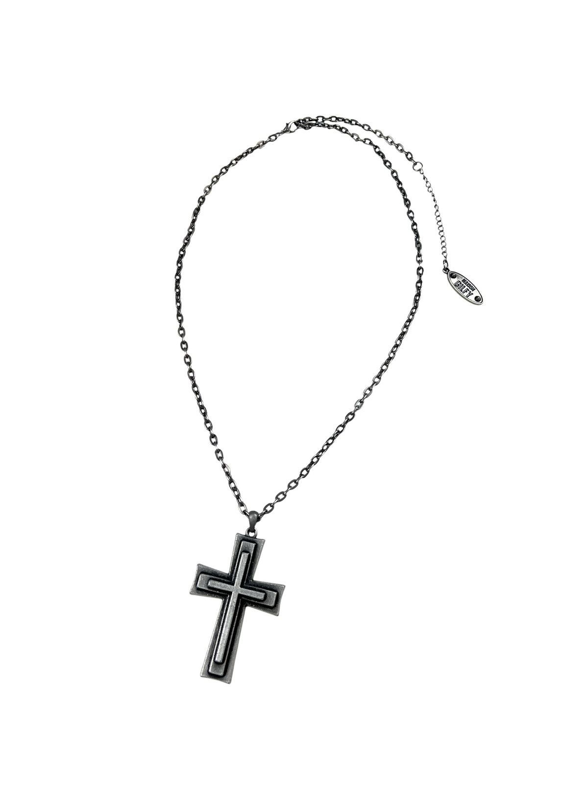 Japanese Brand Maison Gilfy ‘Ozzy Osbourne” Big Cross Necklace Size ONE SIZE - 1 Thumbnail