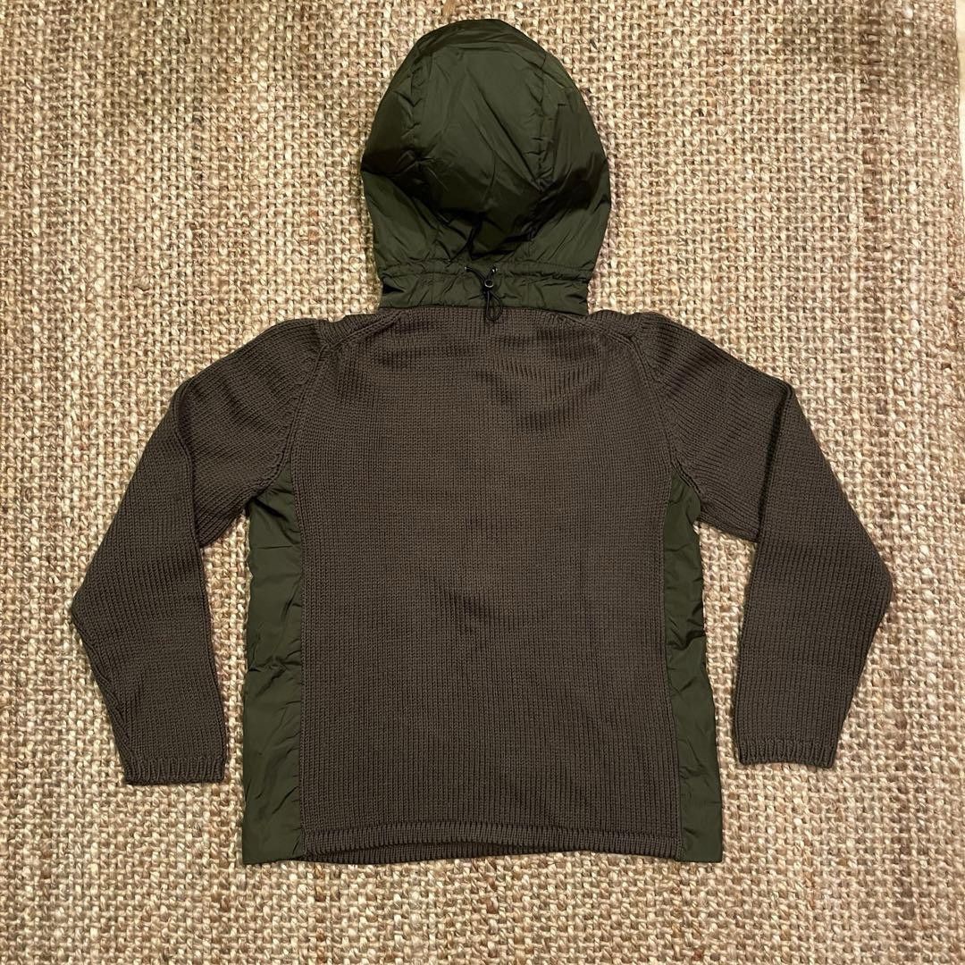 1999 FW Prada Ninja Kint Hoodie in Green