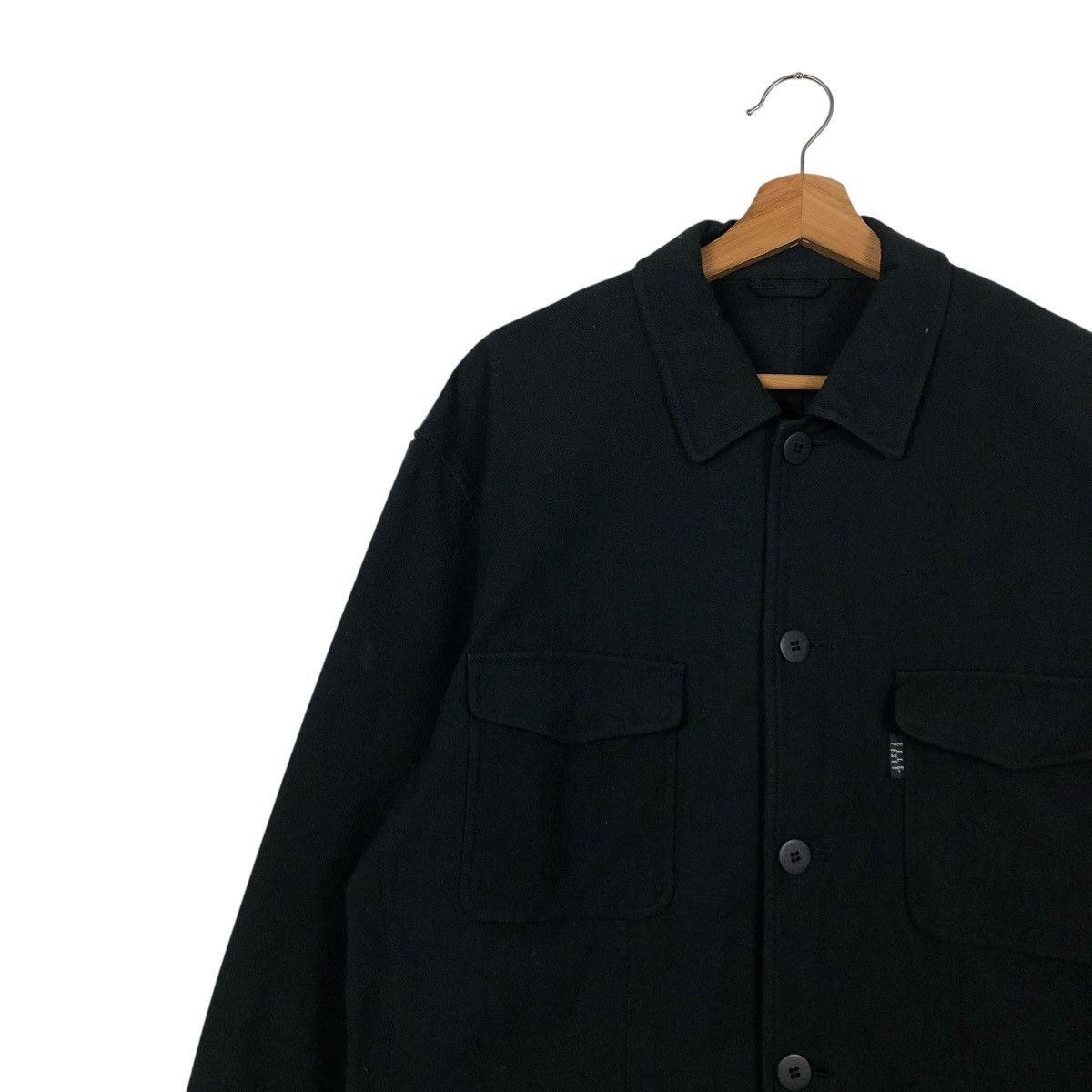 Japanese Brand 🔥VINTAGE CHORE WORKER JACKET ELLE HOMME JEANS ISSEY MIYAKE Size US M / EU 48-50 / 2 - 9 Thumbnail