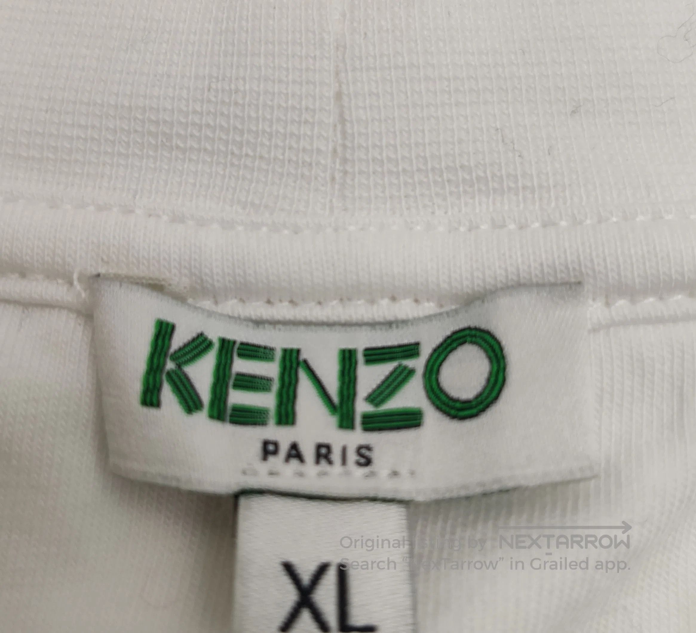 Kenzo Kenzo XL Cotton Eye Logo T-Shirt. Size US XL / EU 56 / 4 - 2 Thumbnail