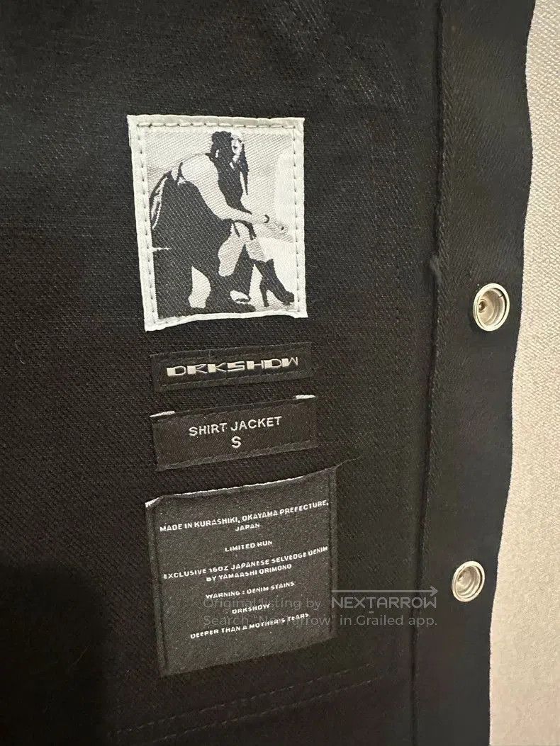 Rick Owens Rick Owens diffusion line denim jacket S size . Size US S / EU 44-46 / 1 - 4 Thumbnail