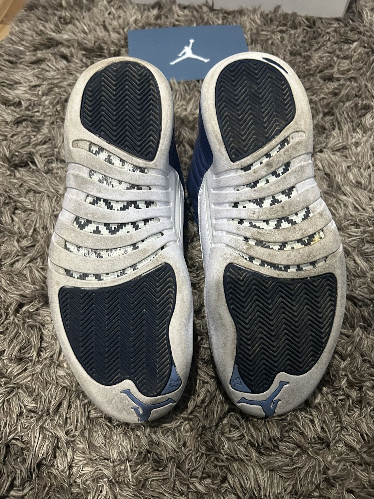 Jordan Brand Jordan 12 Indigo ⚠️READ DESCRIPTION⚠️ Size US 10.5 / EU 43-44 - 5 Thumbnail