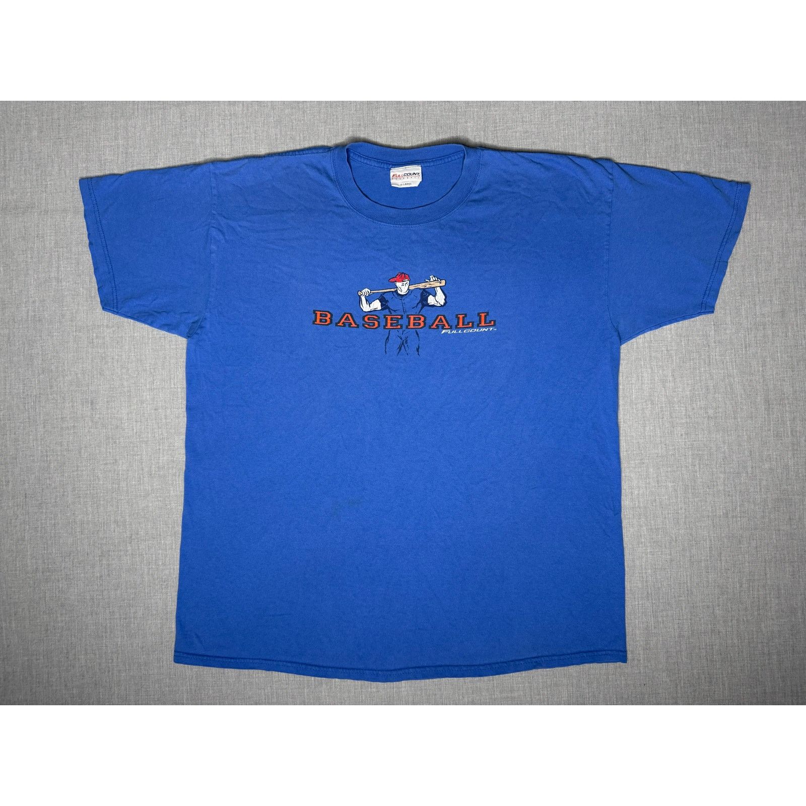 Vintage Vintage Full Count Baseball Double Sided T-shirt XL Size US XL / EU 56 / 4 - 1 Thumbnail