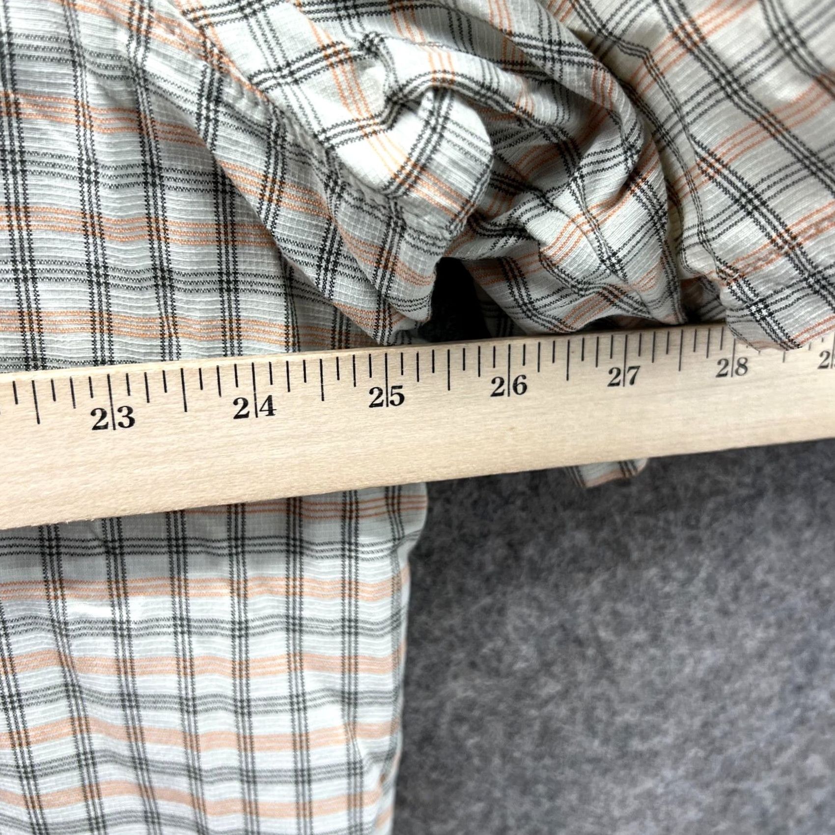 Vintage Columbia Shirt Men XXL White Casual Button-Up Preppy Omni Shade Sun Protection Shirt Men XXL White Plaid Button-Down Short Sleeve All Seasons Size US XXL / EU 58 / 5 - 7 Thumbnail