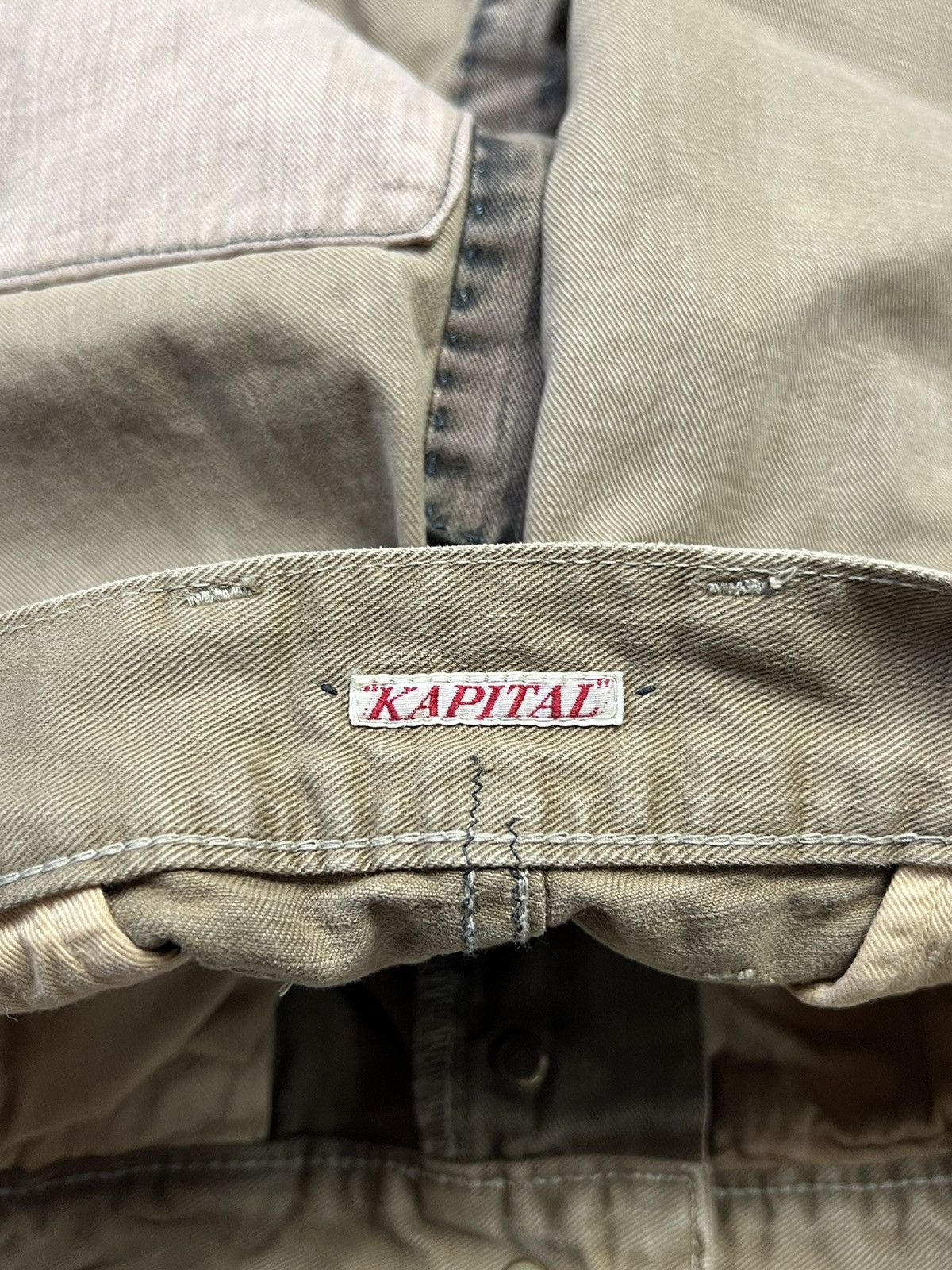 Kapital × Kapital Kountry Kapital Konutry Patch Remake BORO Pants Size US 28 / EU 44 - 6 Thumbnail