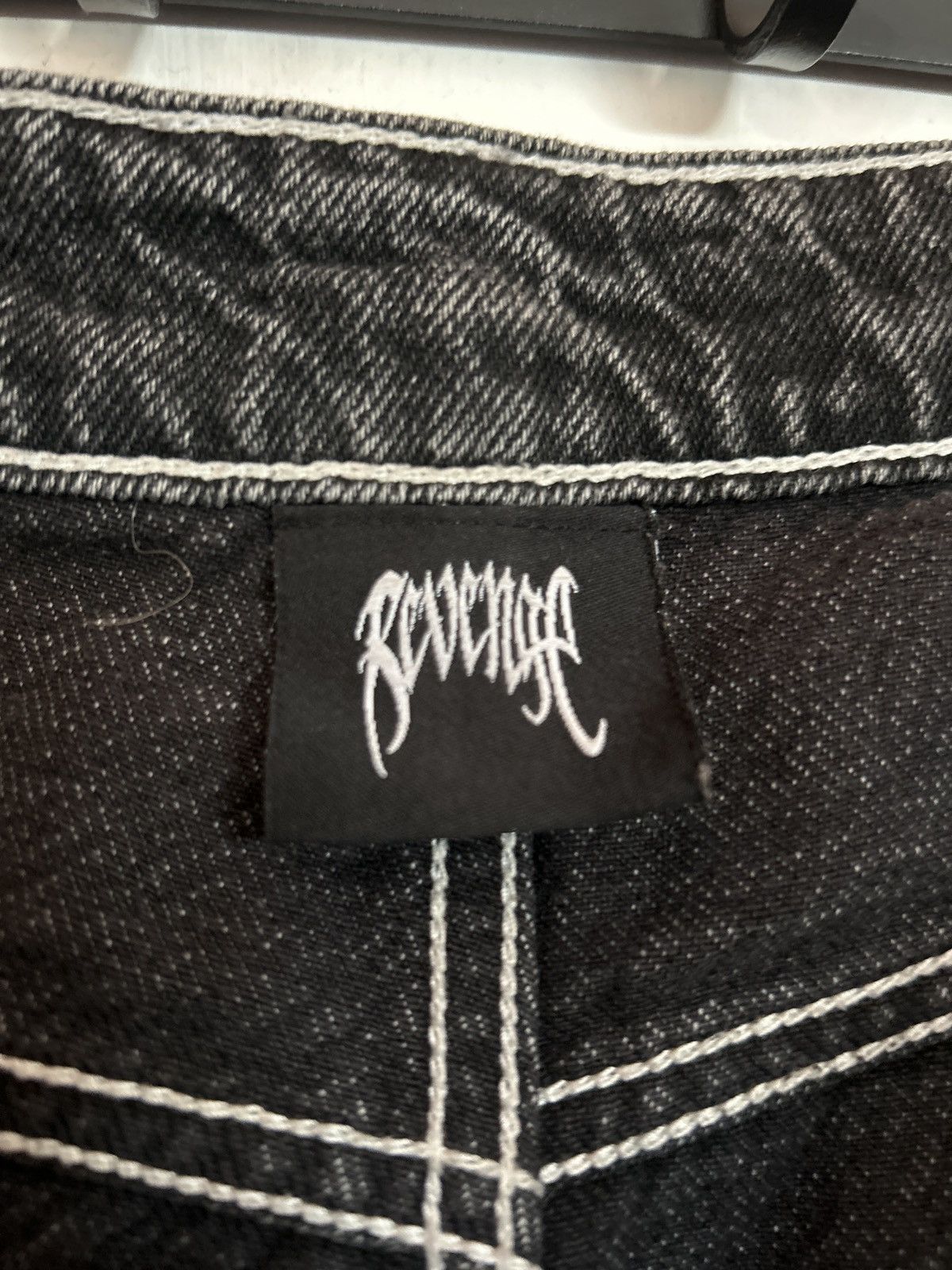 Revenge Revenge Skull Denim Size US 30 / EU 46 - 3 Thumbnail