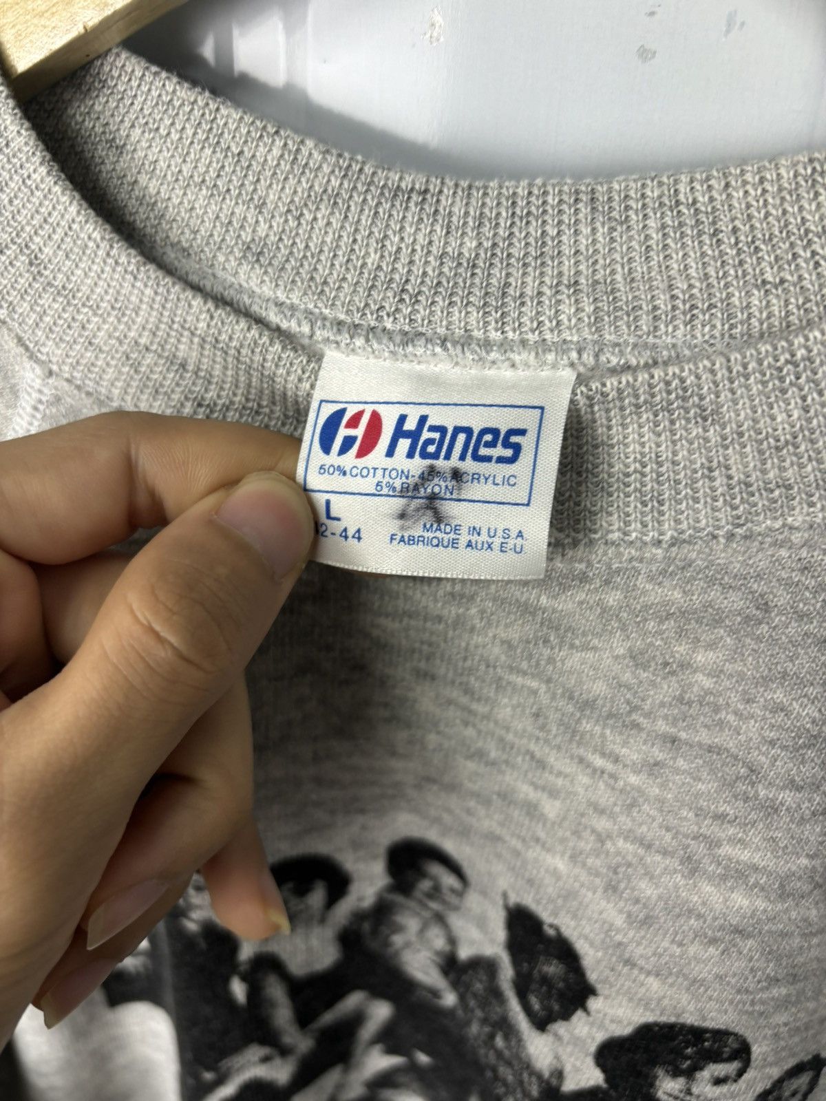 Vintage RARE! Vintage 90’s Hanes Matsubara Bros Phototee Art Racism Size US L / EU 52-54 / 3 - 6 Thumbnail