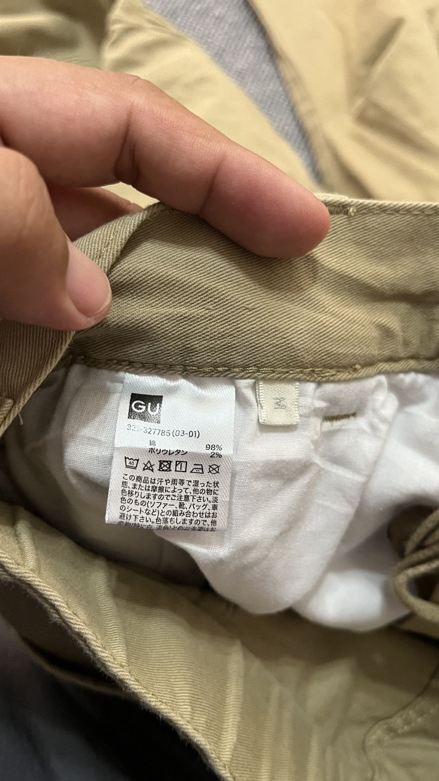 Japanese Brand Vintage Gu Cargo Tactical Pants size 31 x 26 Size US 31 - 11 Thumbnail