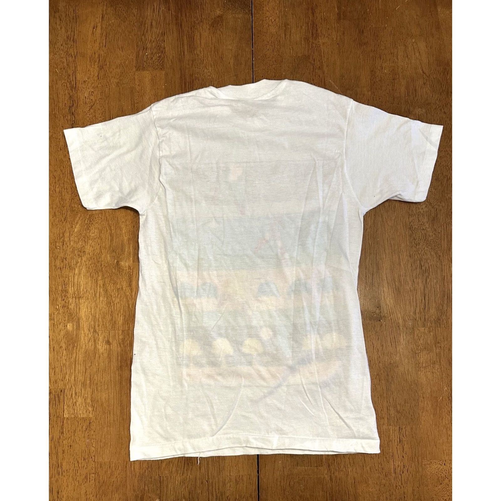 Hanes VINTAGE 80's Dance Graphic T Shirt Small Women’s Art Size S / US 4 / IT 40 - 3 Thumbnail