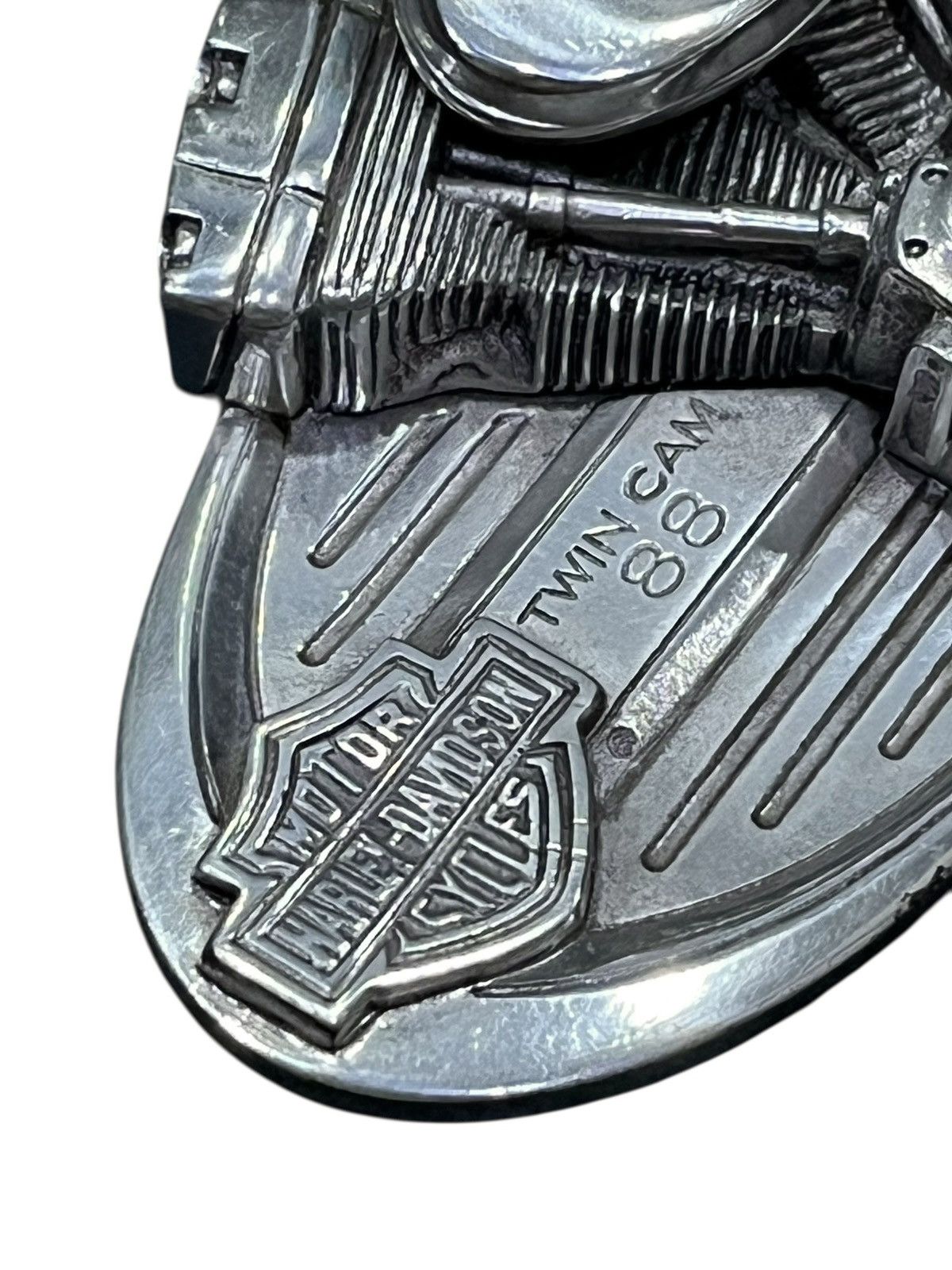 Harley Davidson 🔥©️1998 Harley-Davidson Limited Edition Solid 3D Belt Buckle Size ONE SIZE - 4 Thumbnail