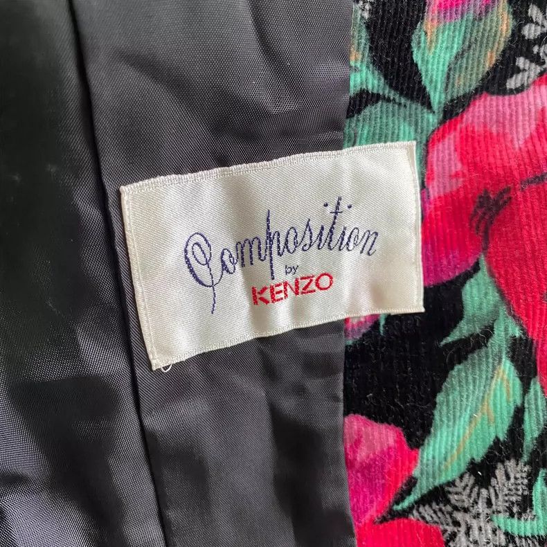 Kenzo KENZO Vintage retro rose snowflake suit jacket Size XS / US 0-2 / IT 36-38 - 5 Thumbnail
