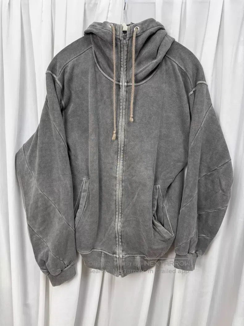 Undercover Undercover 98SS washed spiral short wide hoodie jacket| Size US S / EU 44-46 / 1 - 1 Thumbnail