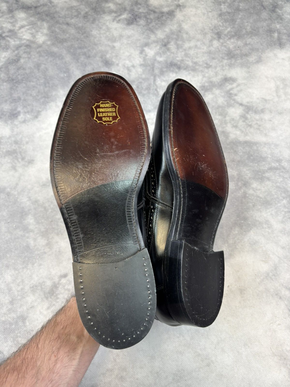 Designer × Vintage Vintage Classic Leather Boots Made UK Brand New avantgarde Size US 11 / EU 44 - 3 Thumbnail