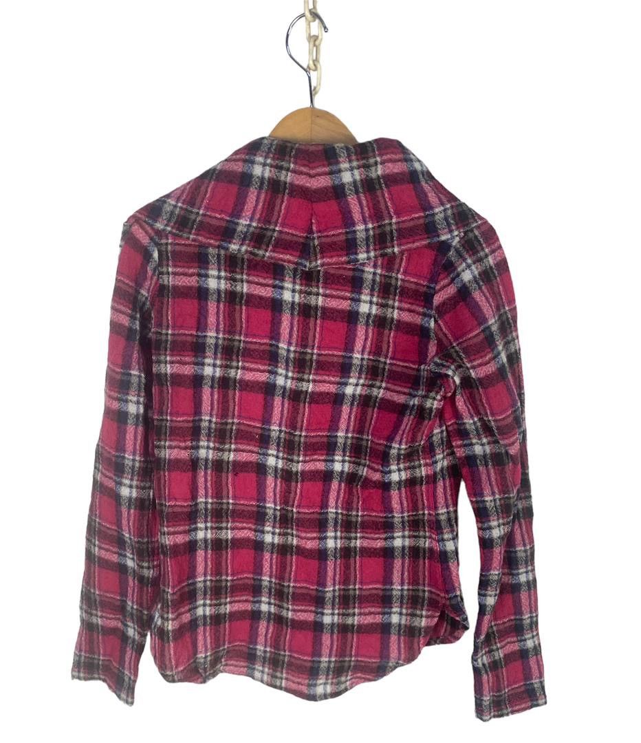 Flannel × Hysteric Glamour Hysteric glamour wool button up turtleneck shirt Size S / US 4 / IT 40 - 6 Thumbnail