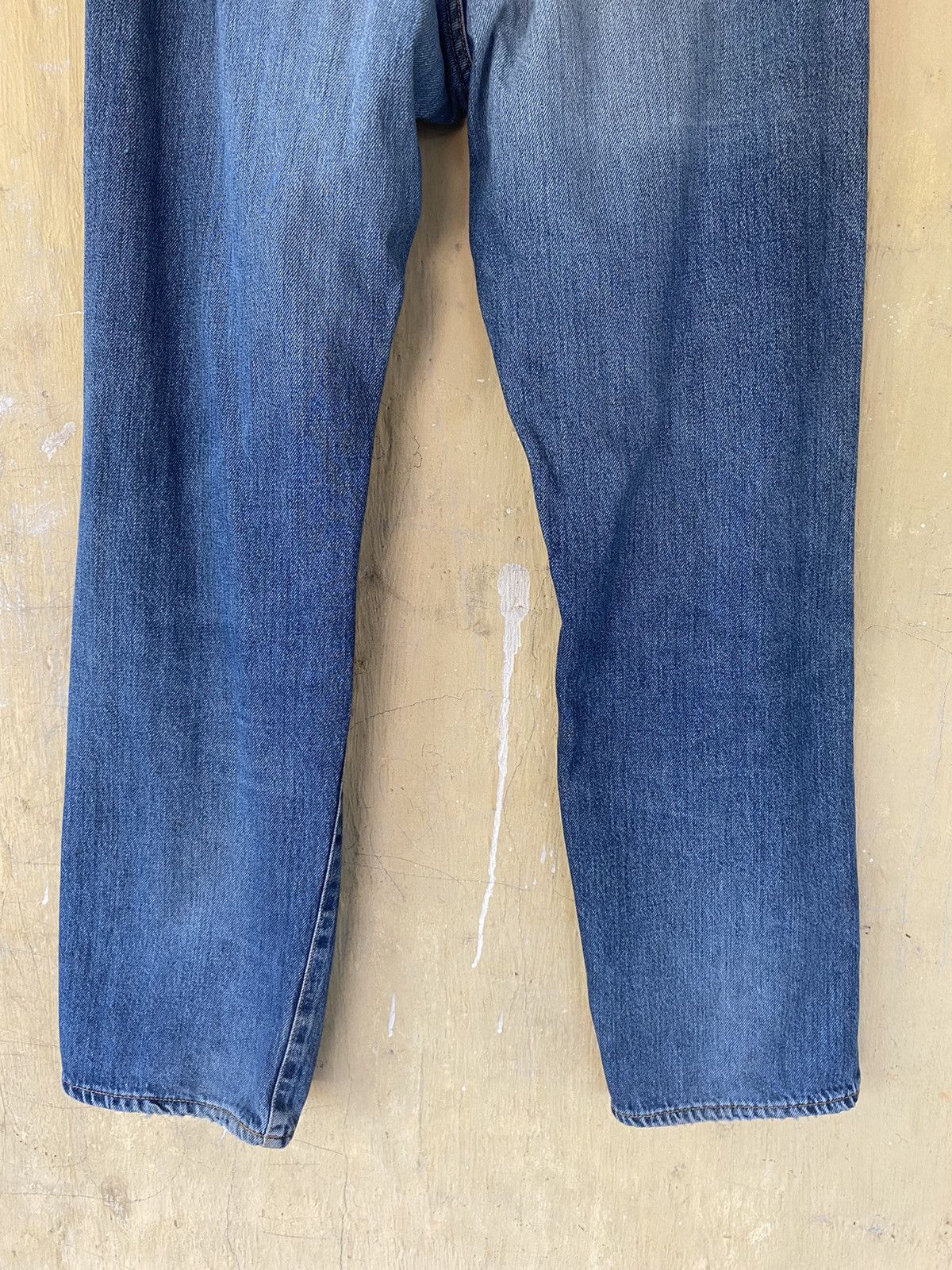 Japanese Brand Vetements De Travail Distressed Selvage Denim Jeans Pants Size US 32 / EU 48 - 6 Thumbnail