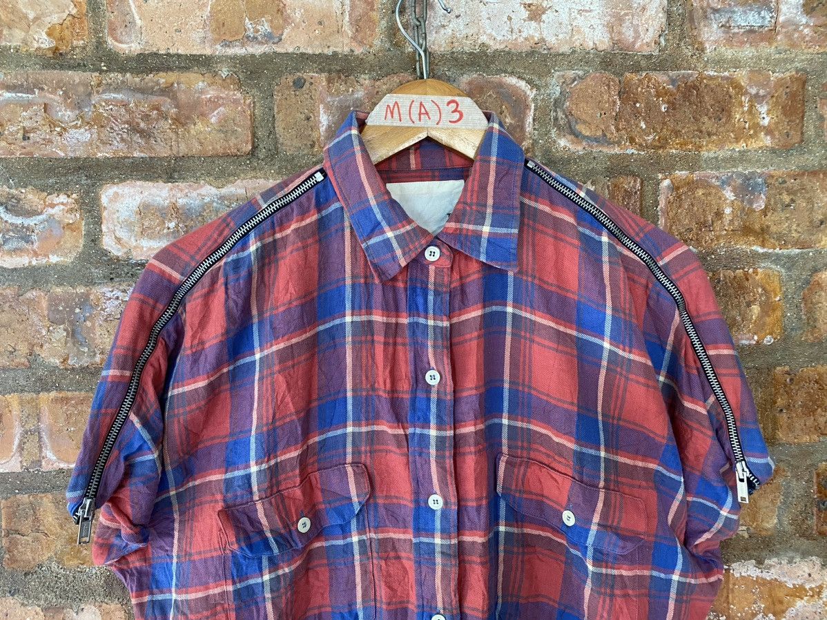 R13 SS09 R13 Zipper shoulder shirt Size M / US 6-8 / IT 42-44 - 3 Thumbnail