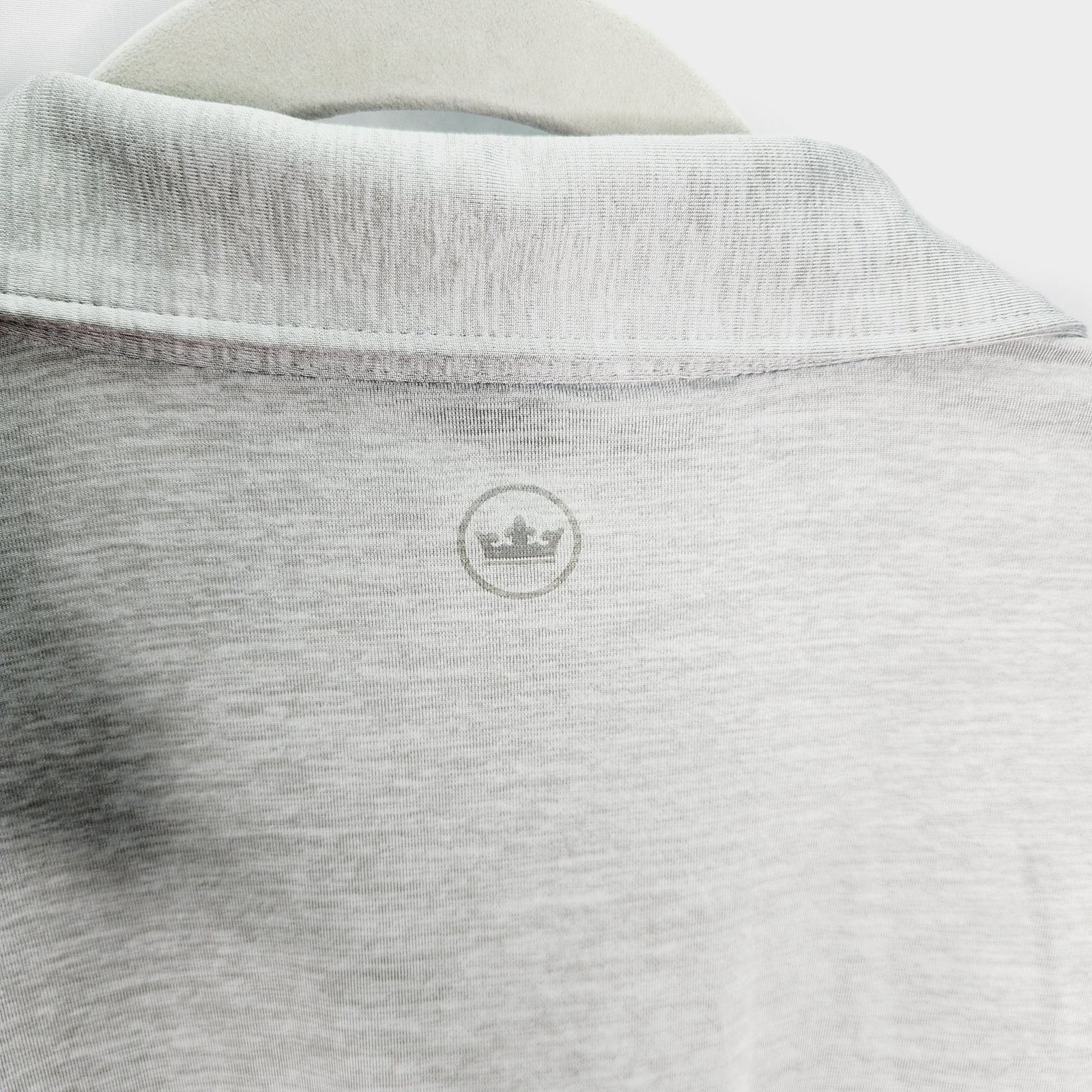Peter Millar Peter Millar Heather Gray Athletic Golf Polo Shirt Size US XL / EU 56 / 4 - 8 Thumbnail