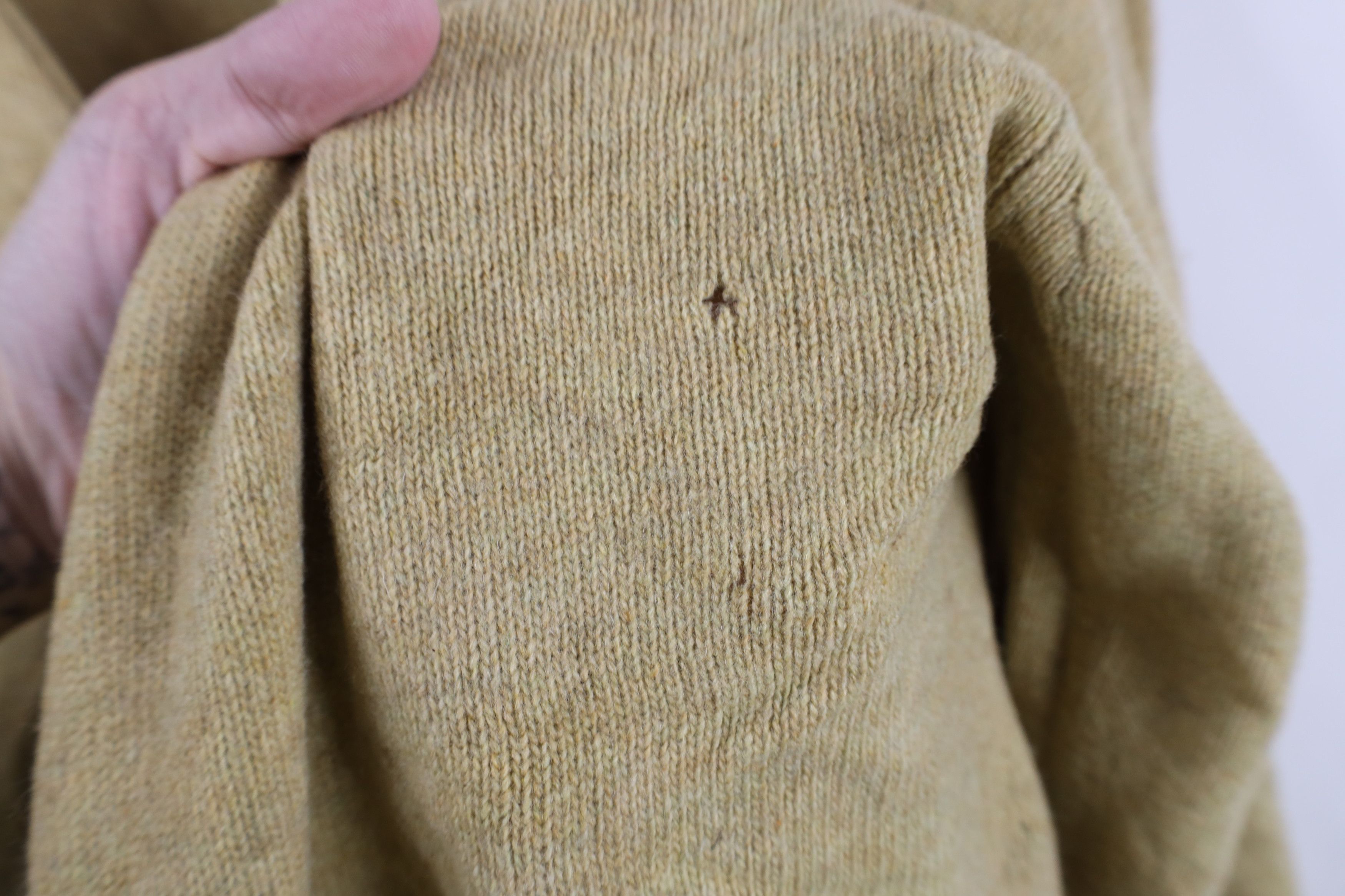 Vintage Vintage 50s Streetwear Blank Wool Knit Cardigan Sweater USA Size US M / EU 48-50 / 2 - 5 Thumbnail