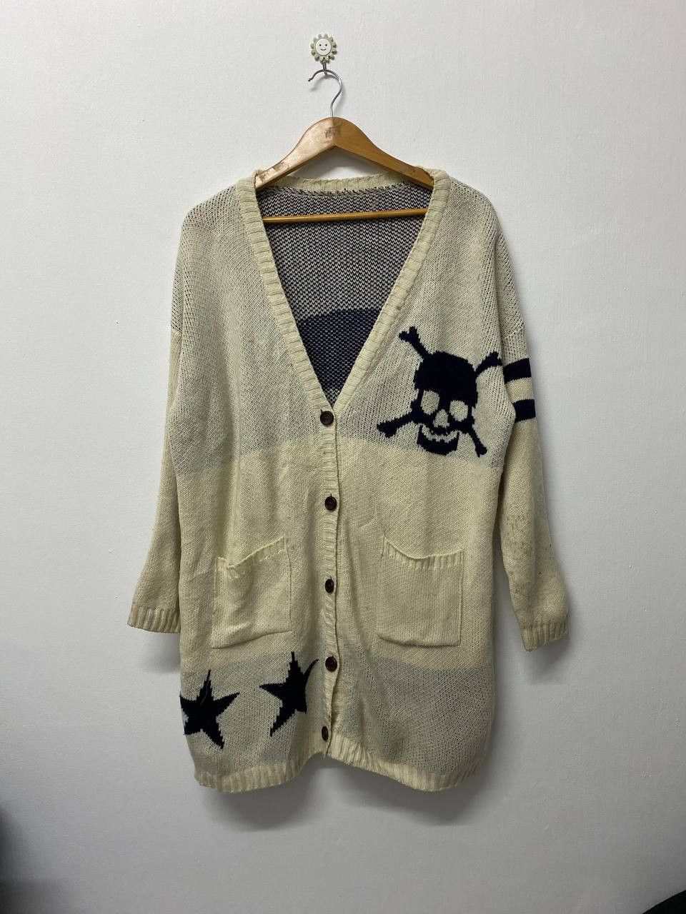 Japanese Brand japanese brands wool cardigan bondage style Size US XL / EU 56 / 4 - 1 Thumbnail