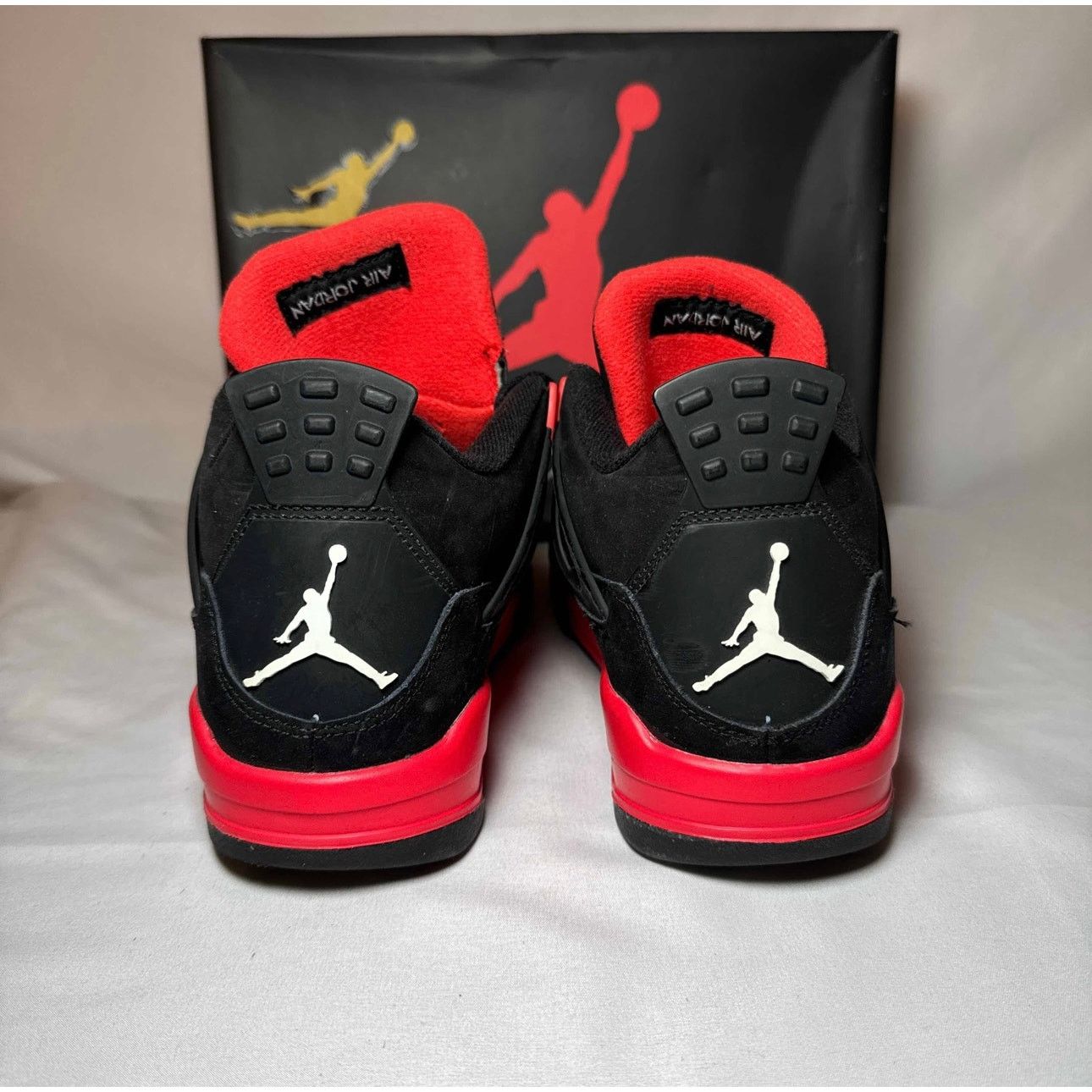 Jordan Brand × Nike Size 6 - Nike Air Jordan 4 Retro GS Red Thunder Men's Shoes Size US 6 / EU 39 - 5 Thumbnail