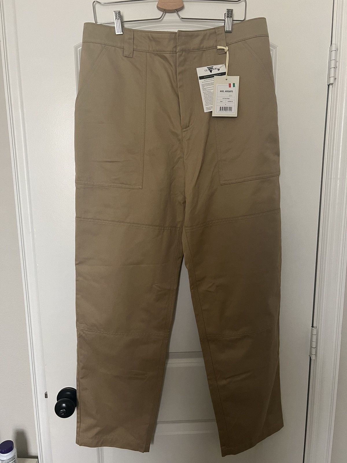 Axel Arigato AXEL ARIGATO COTTON IRON CARPENTER PANTS Grailed