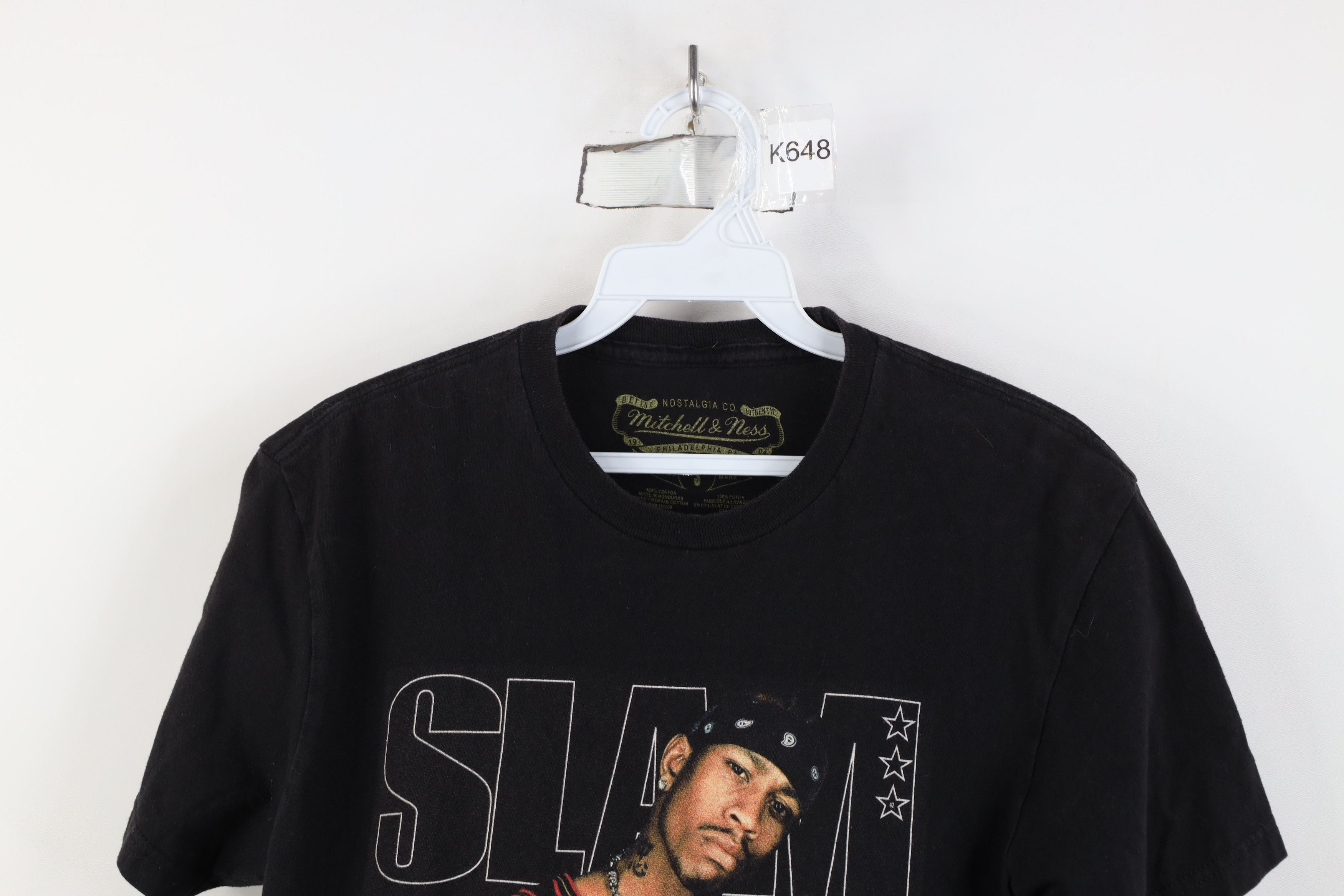 Mitchell & Ness Retro Mitchell and Ness Magazine Allen Iverson T-Shirt Black Size US S / EU 44-46 / 1 - 2 Thumbnail
