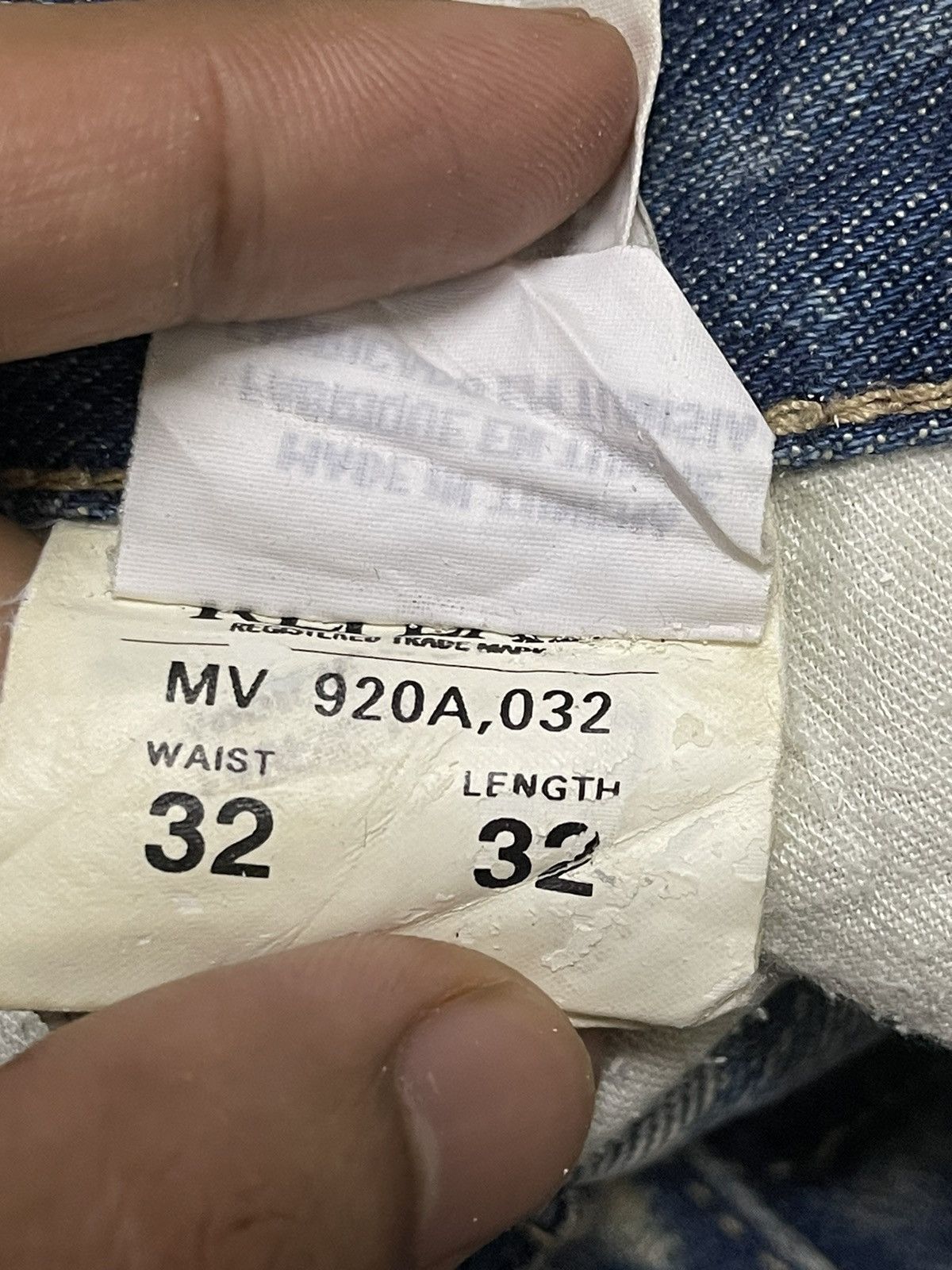 Replay Vintage Replay Mud Wash Classic Style Loose Jeans Size US 36 / EU 52 - 11 Thumbnail