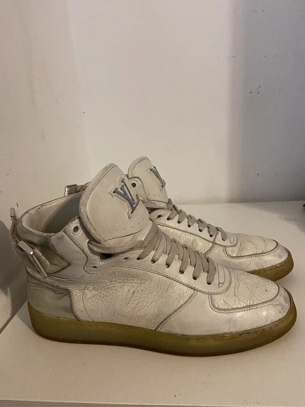 Louis Vuitton louis vuitton archival high top sneakers with big logo Size US 7.5 / EU 40-41 - 7 Thumbnail