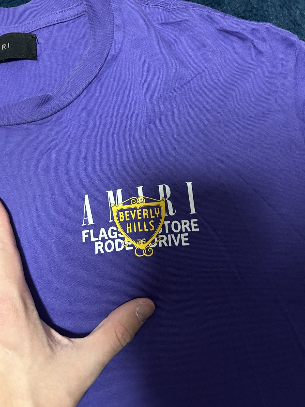 Amiri Amiri tee runs big Size US S / EU 44-46 / 1 - 3 Thumbnail
