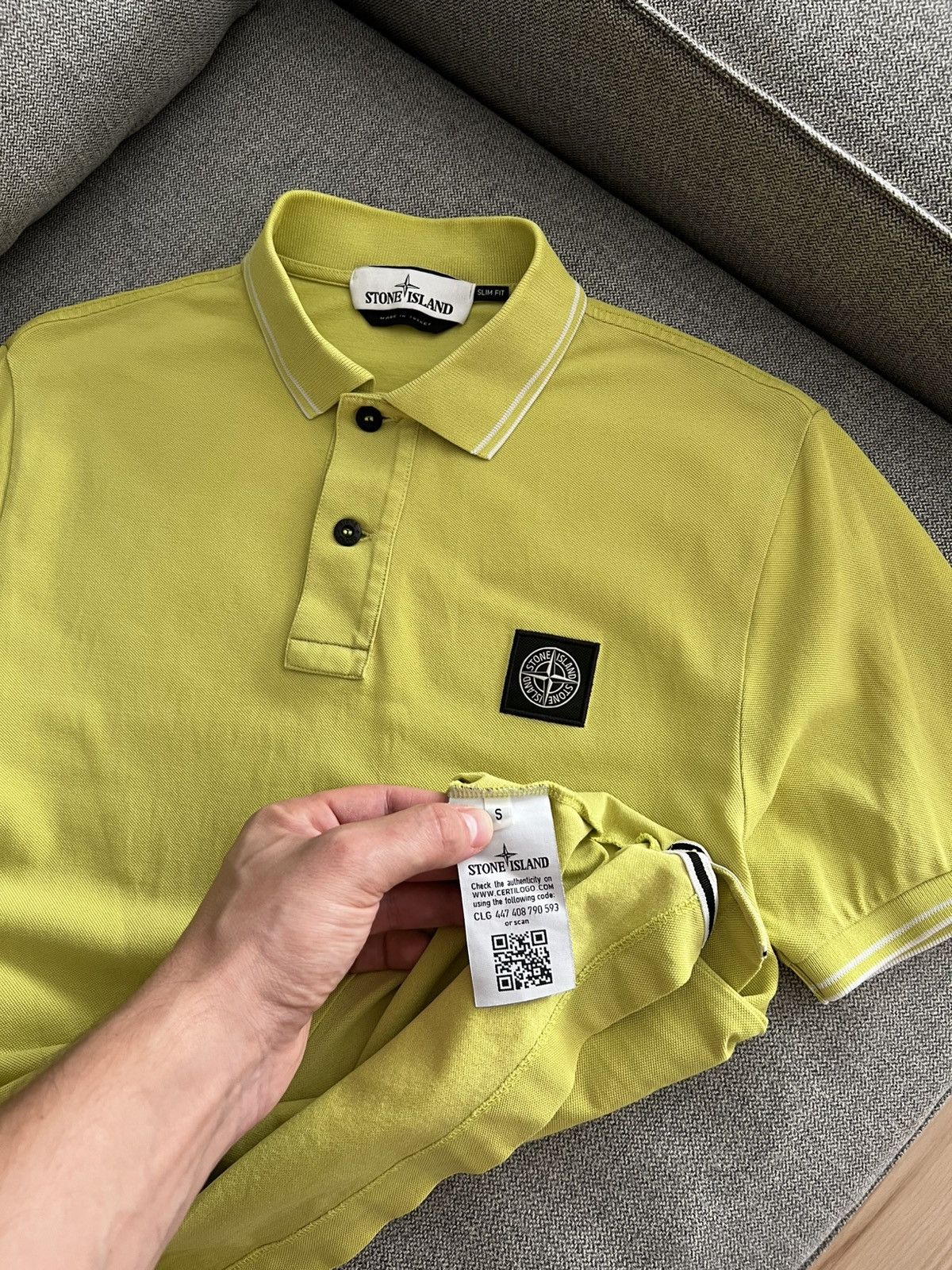 Stone Island STONE ISLAND POLO SHIRT Size US S / EU 44-46 / 1 - 8 Thumbnail