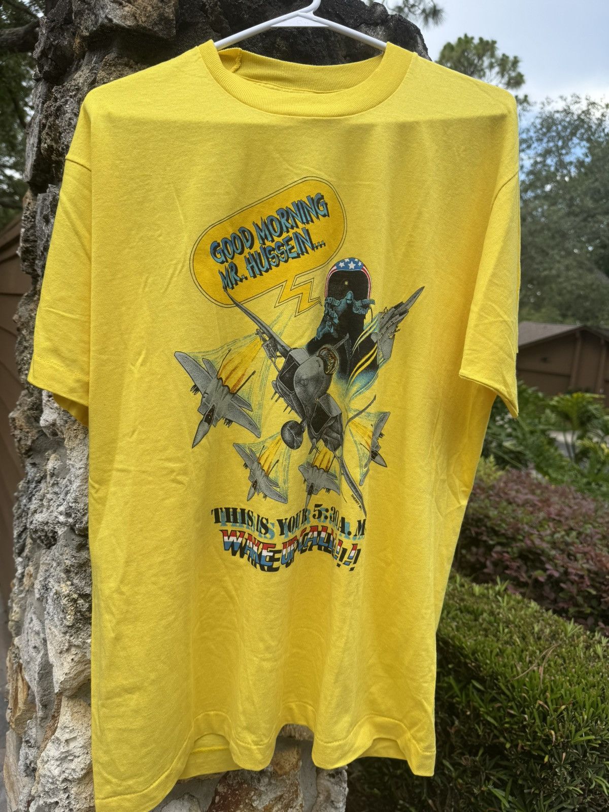 Vintage Vintage 1991 Gulf War Desert Storm Screen Stars Tee XL NWT L Size US XL / EU 56 / 4 - 11 Thumbnail