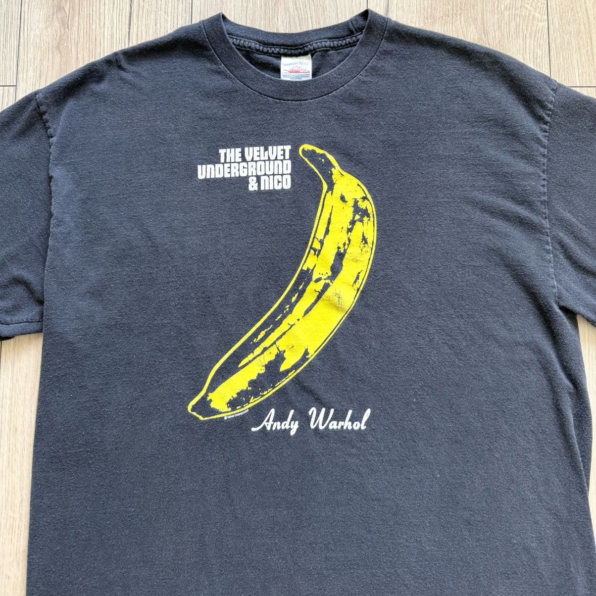 Vintage Vintage The Velvet Underground & Nico T shirt Size US XL / EU 56 / 4 - 3 Thumbnail