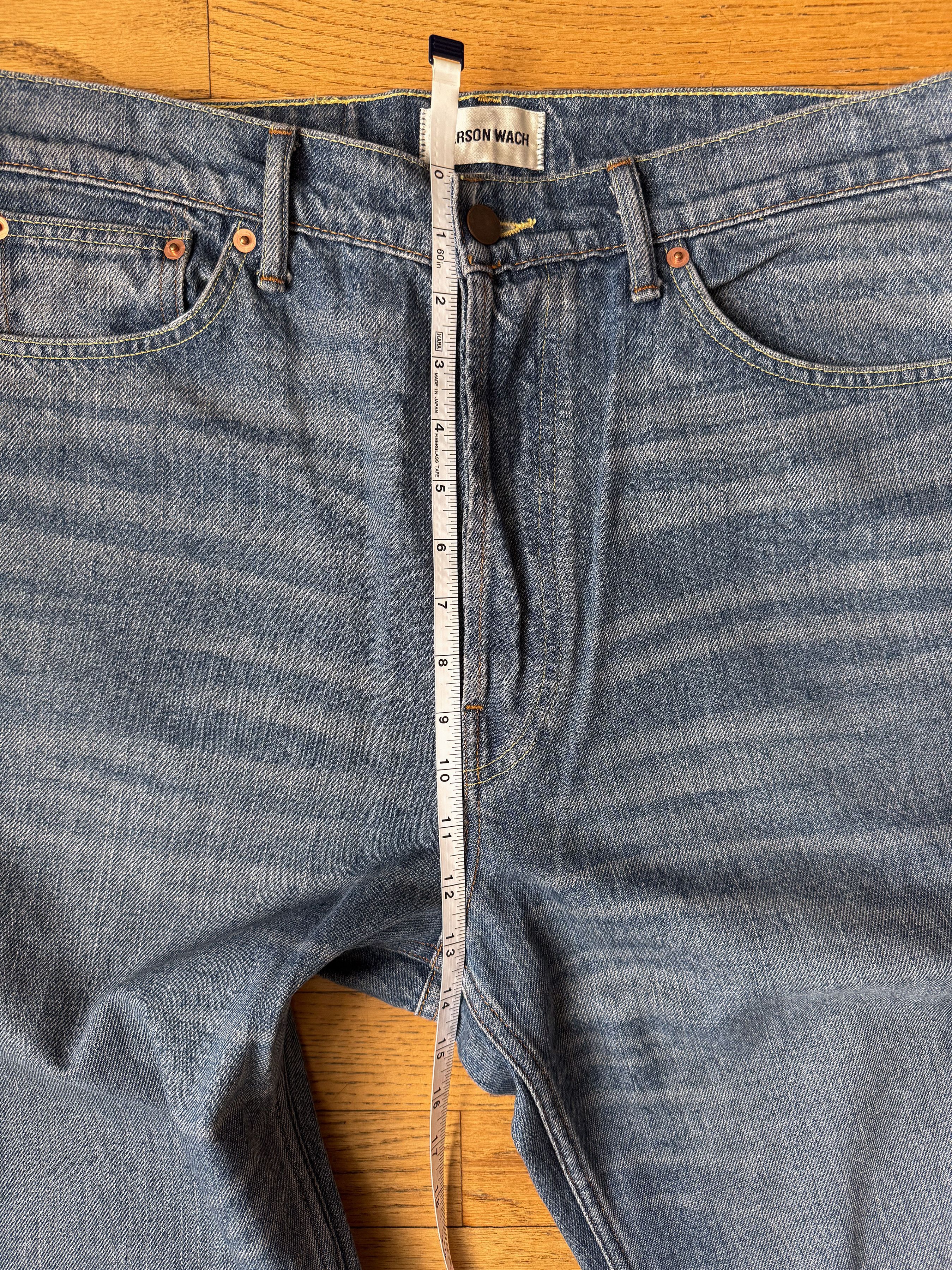 CARSON WACH Carson Wach The Original 333 Faded Indigo Jeans 33 NWOT Size US 33 - 8 Thumbnail