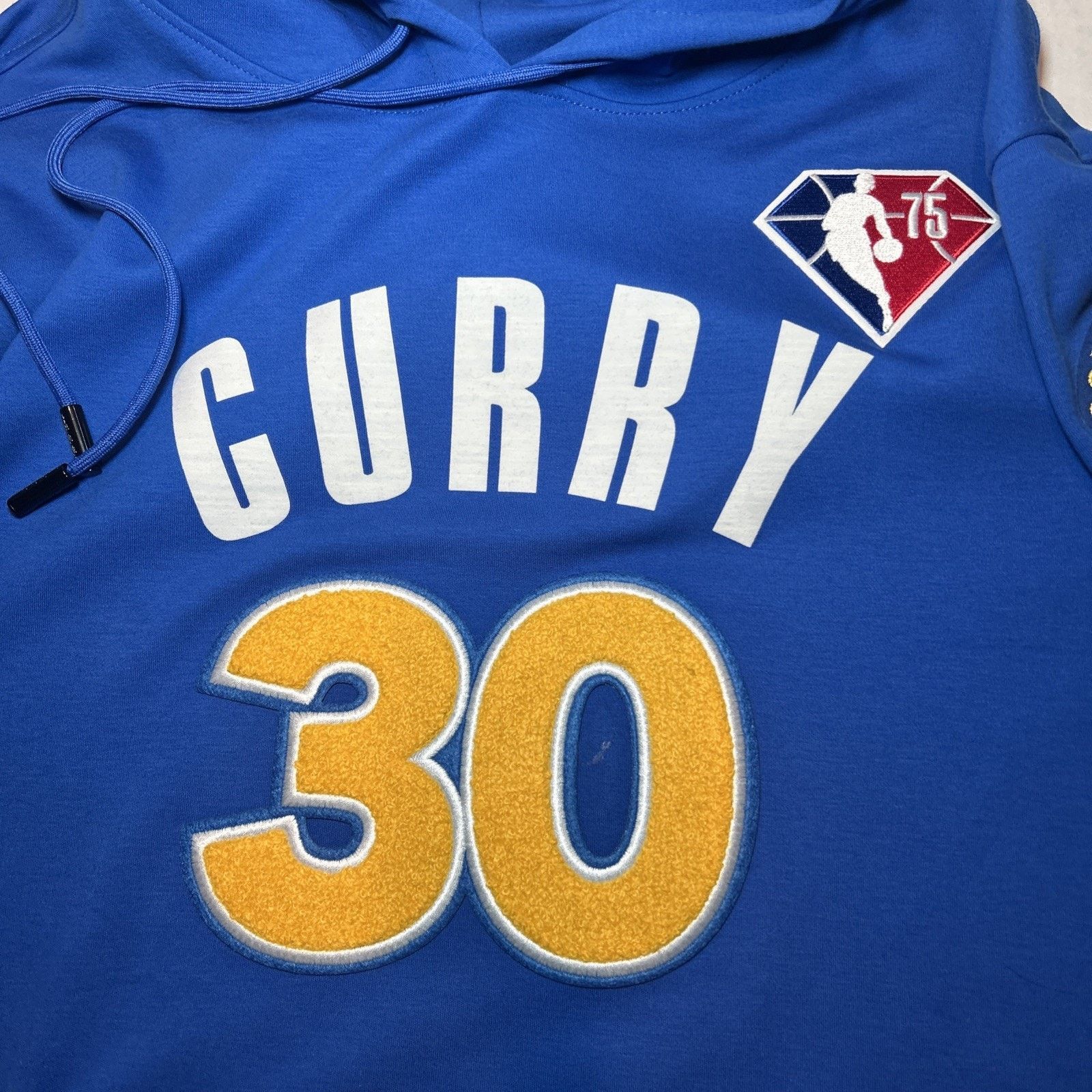 Pro Standard Steph Curry Warriors #30 Hoodie NBA Short Sleeve - L Size US L / EU 52-54 / 3 - 12 Thumbnail