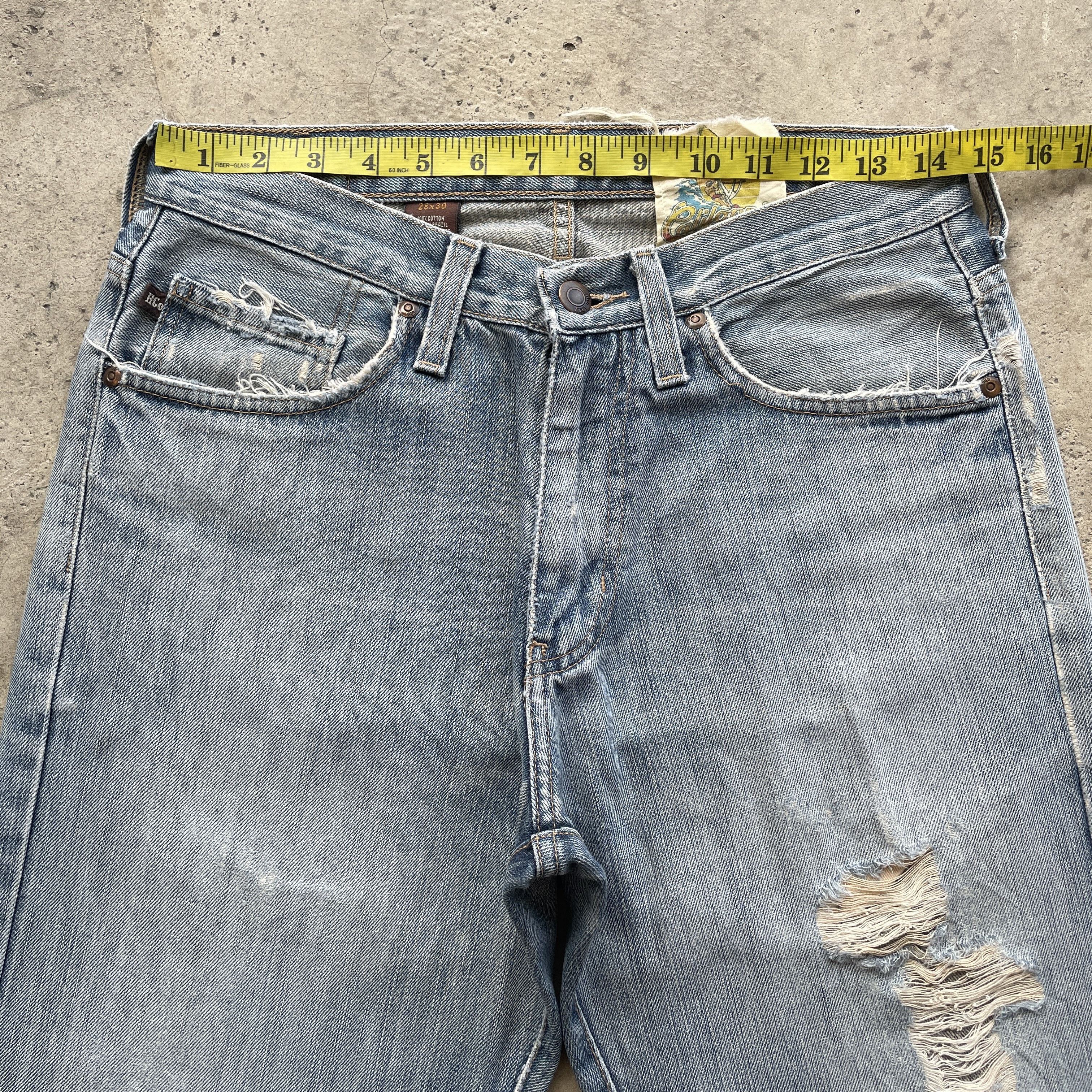 Vintage VINTAGE CALIFORNIA BOOTCUT FADED DISTRESSED JEANS PANTS W29 Size US 29 - 5 Thumbnail