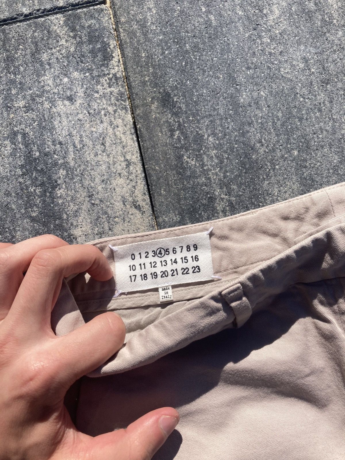 Maison Margiela Vintage Maison Martin Margiela Beige Chino Trousers Archive Size US 30 / EU 46 - 4 Thumbnail