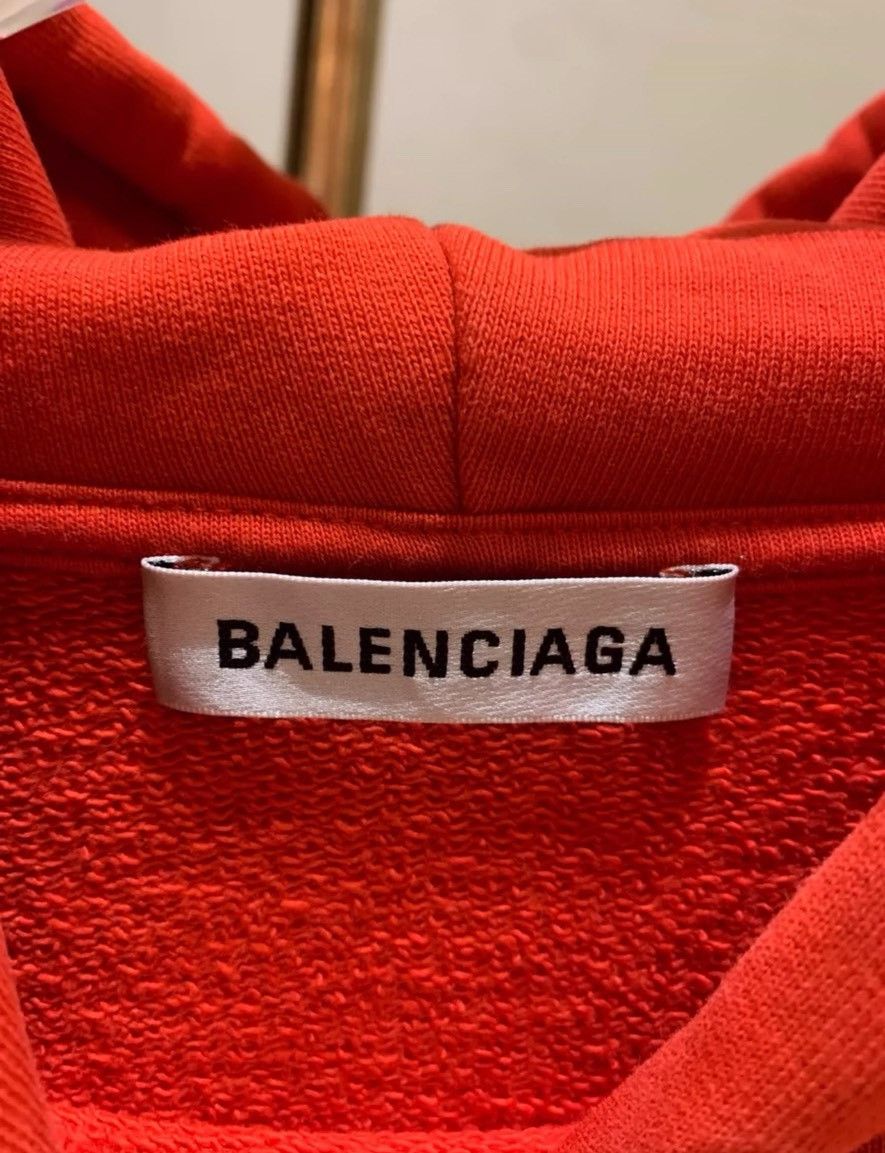 Balenciaga Balenciaga Alphabet wavy print loose-fitting hoodie 2501-Ne Size XS / US 0-2 / IT 36-38 - 6 Thumbnail