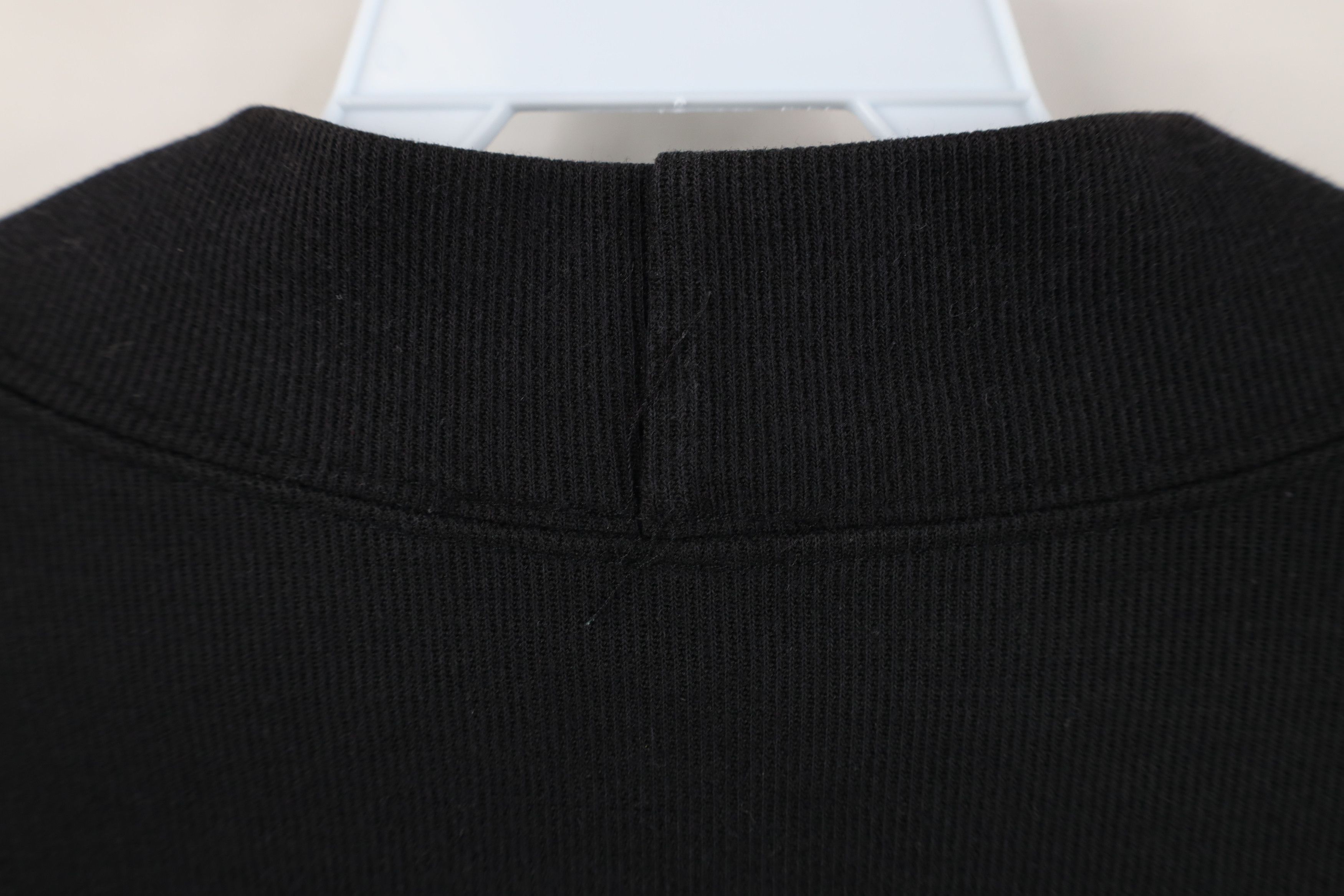 Vintage Vintage 90s Streetwear Ribbed Knit Mock Neck T-Shirt USA Size XL / US 12-14 / IT 48-50 - 9 Thumbnail