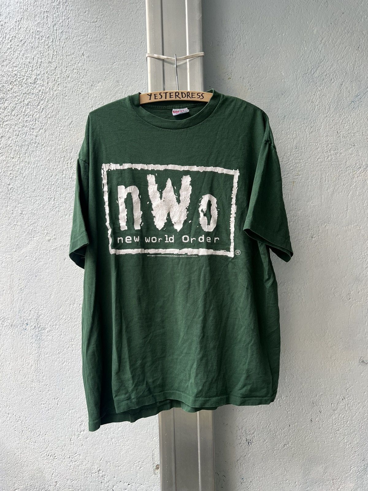 Band Tees New World Order Vintage Single Stitch T-Shirt Size US XXL / EU 58 / 5 - 1 Thumbnail