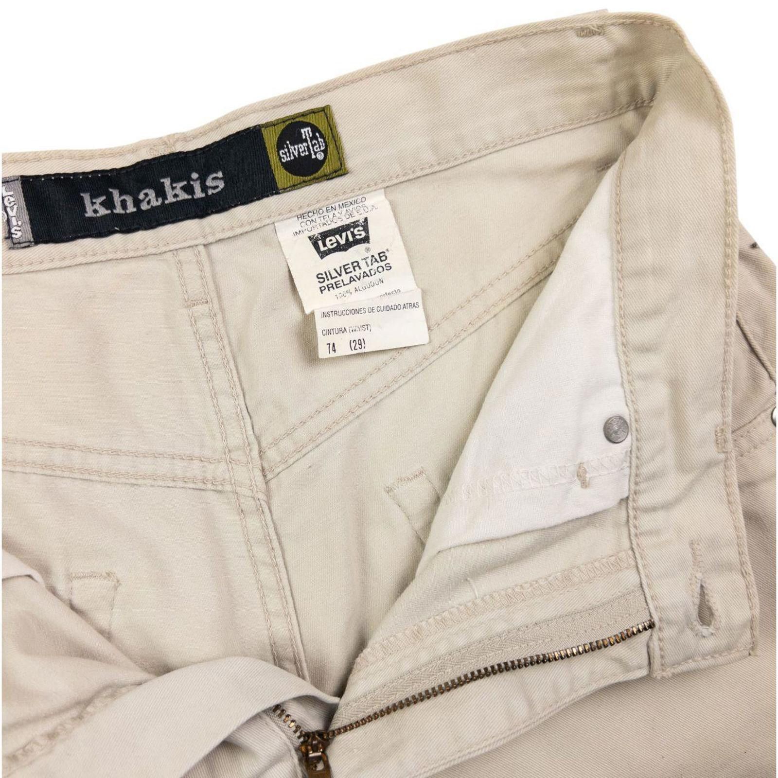 Levi's Vintage Levi's Silver Tab Khakis Shorts Size W30 Size US 30 / EU 46 - 4 Thumbnail