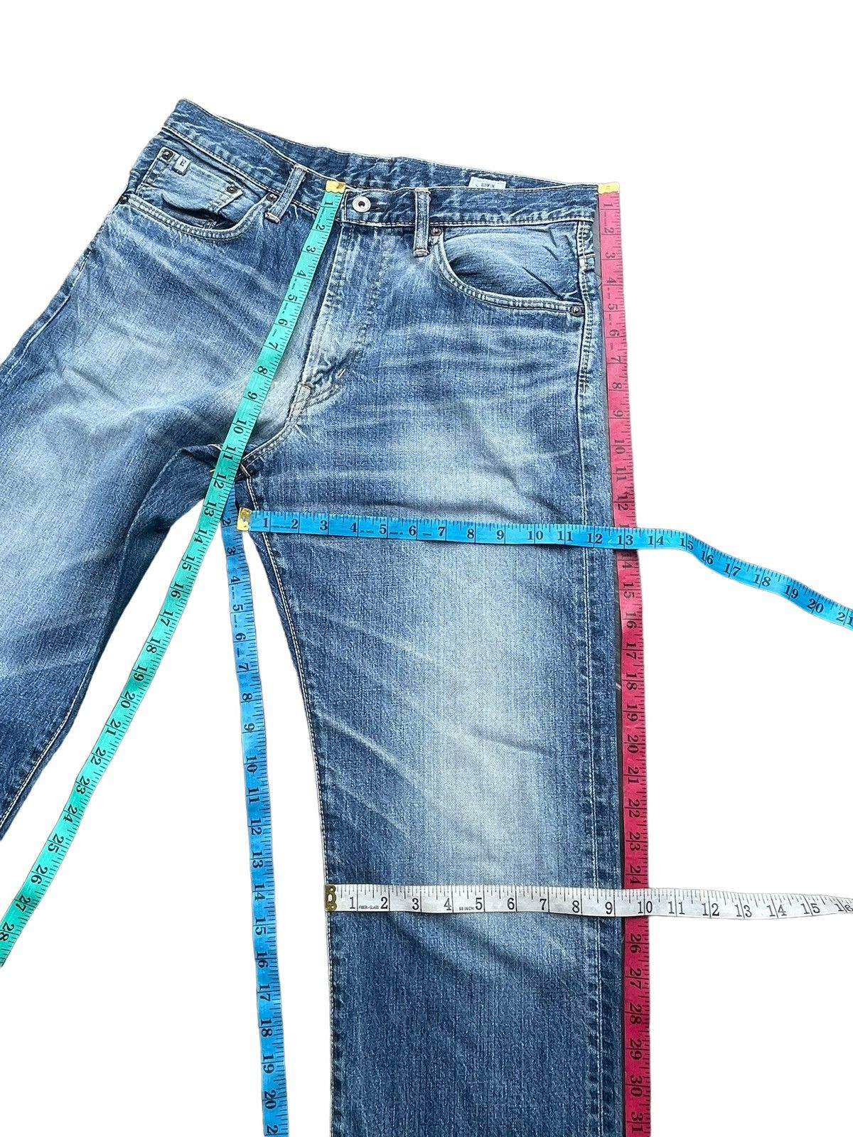 Edwin Vintage Edwin ED05 Faded Denim Size US 34 / EU 50 - 15 Thumbnail