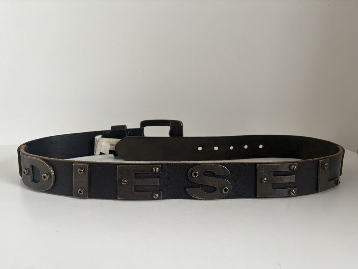 Diesel Diesel vintage 90’ belt heavy duty avantgarde Size ONE SIZE - 2 Thumbnail