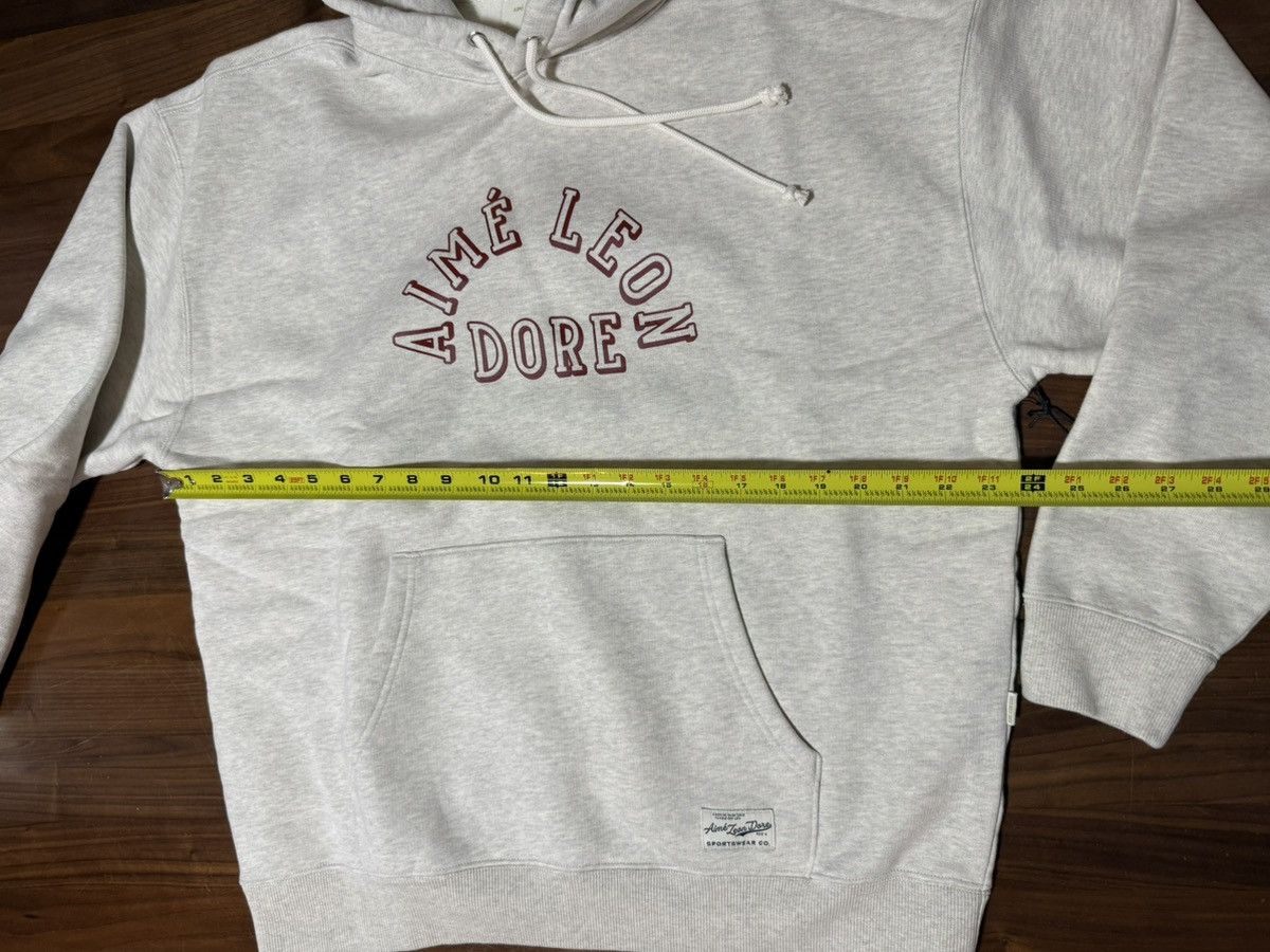Aime Leon Dore Aime Leon Dore Aimé Collegiate Logo Oatmeal Hoodie XL Size US XL / EU 56 / 4 - 7 Thumbnail