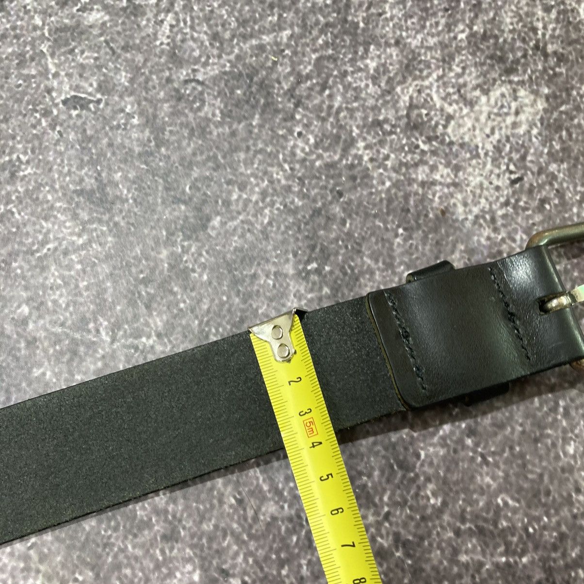 Undercover UNDERCOVER Jun Takahashi Leather Belt Black Silver Buckle Size ONE SIZE - 18 Thumbnail